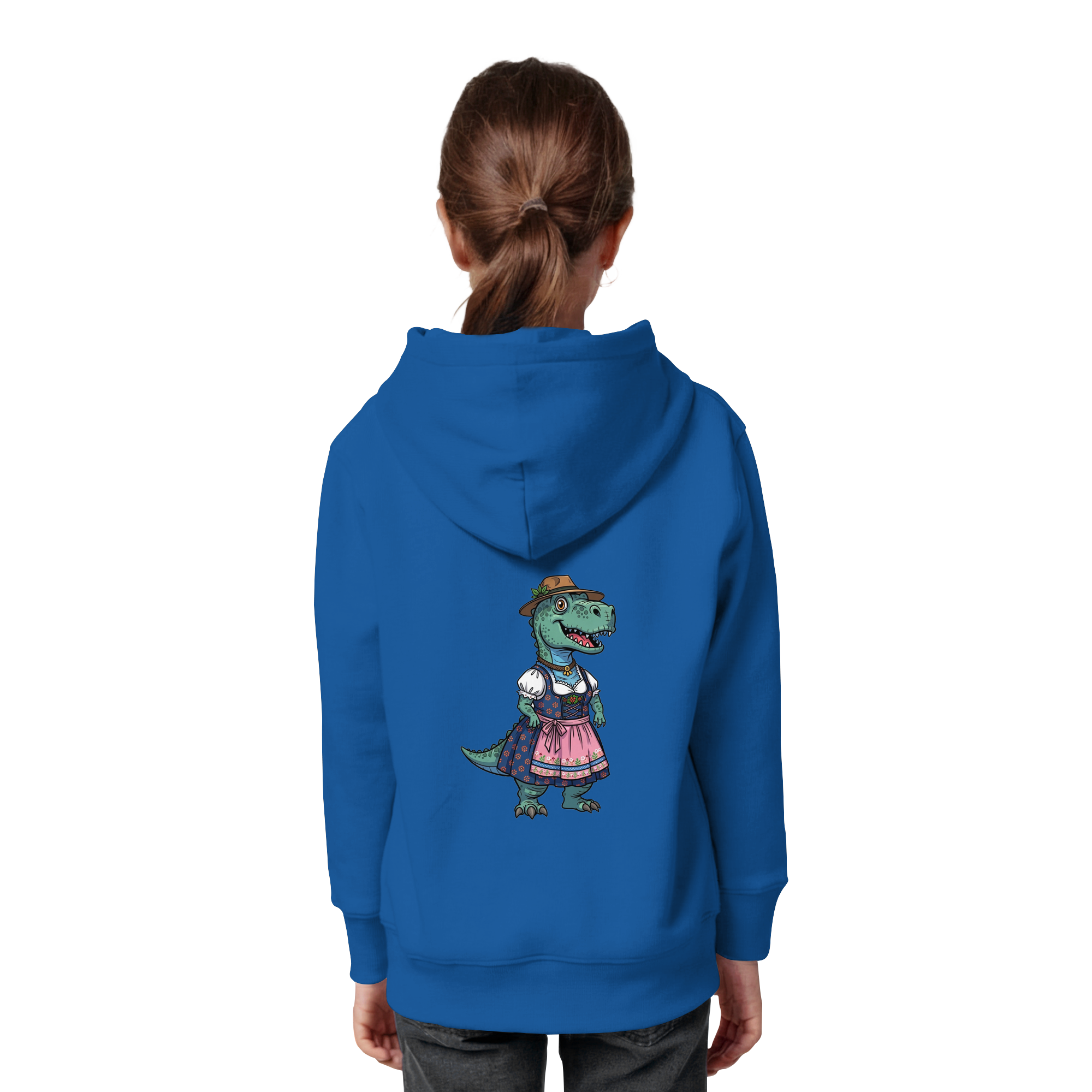 Kids Hoodie - Dino Mädel