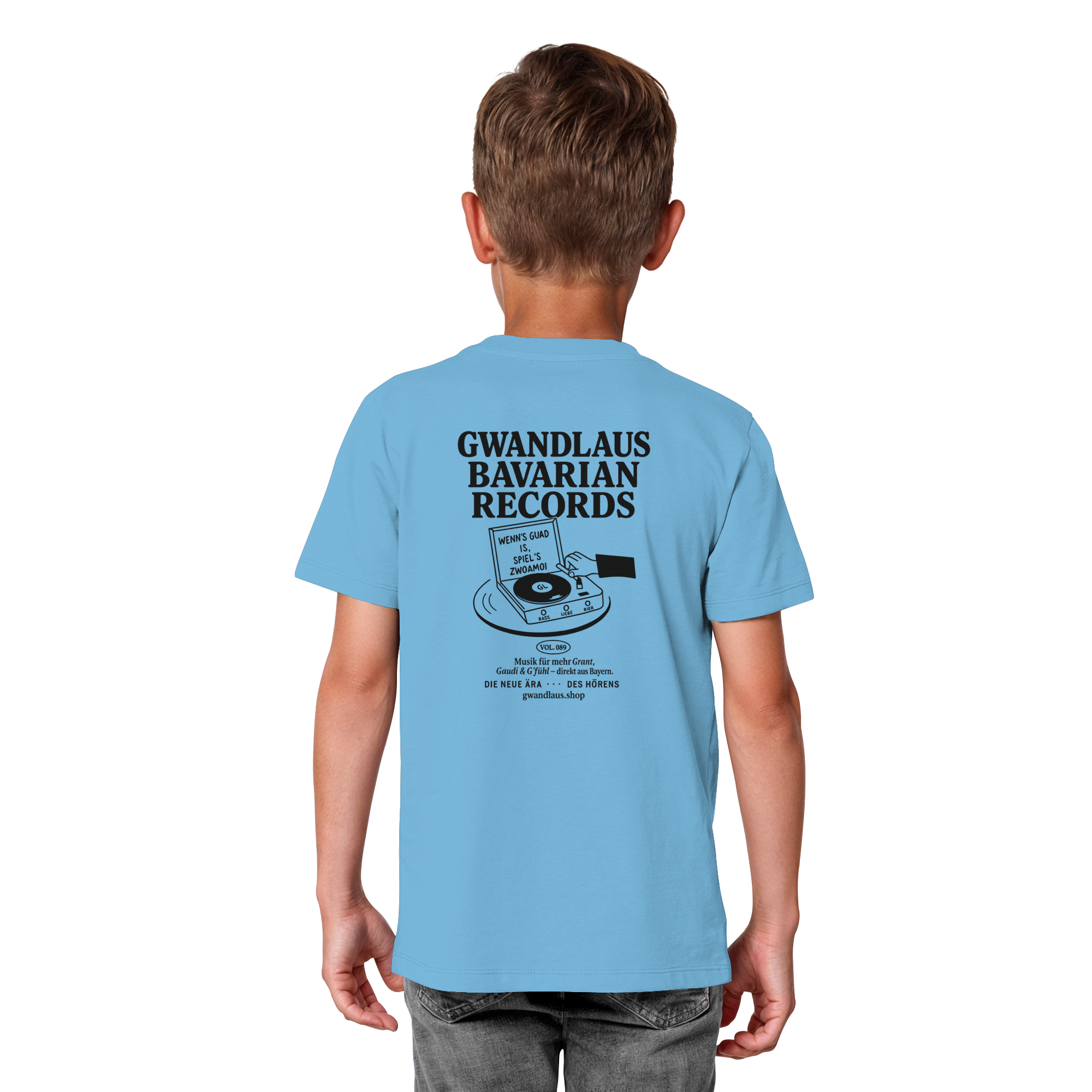 Kids Organic Shirt - Bavarian Records
