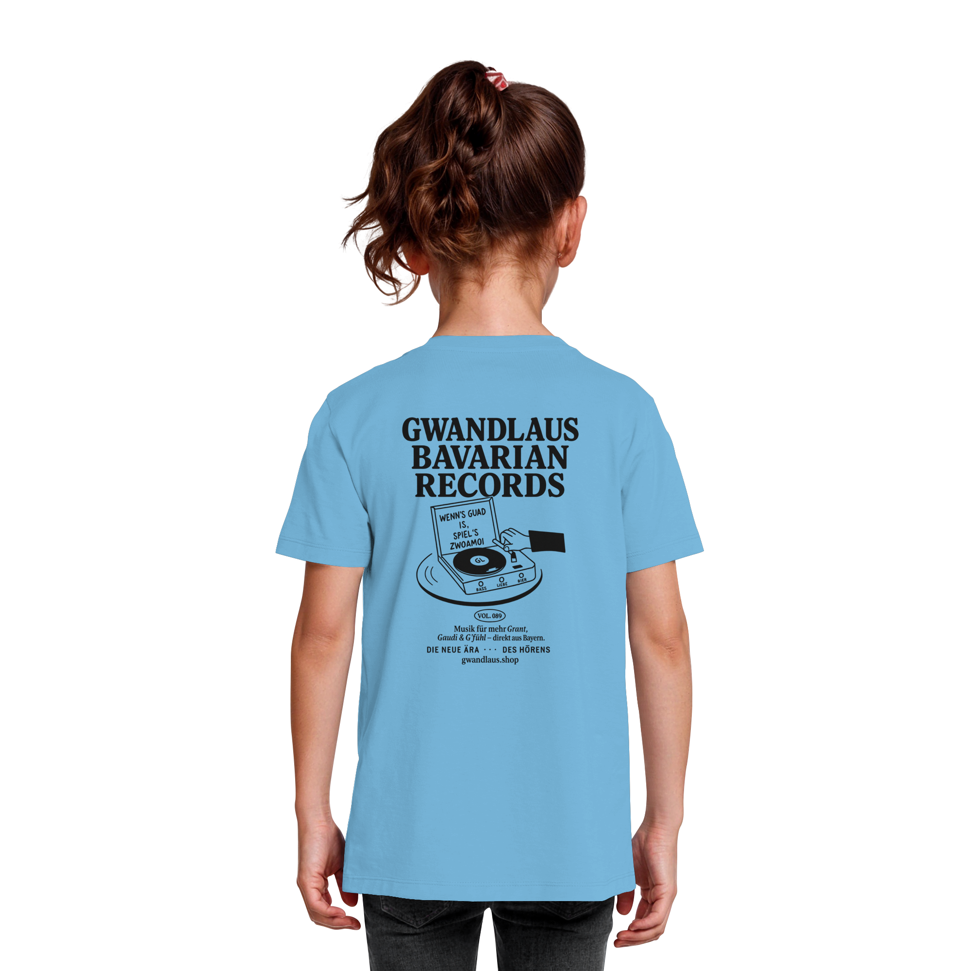 Kids Organic Shirt - Bavarian Records