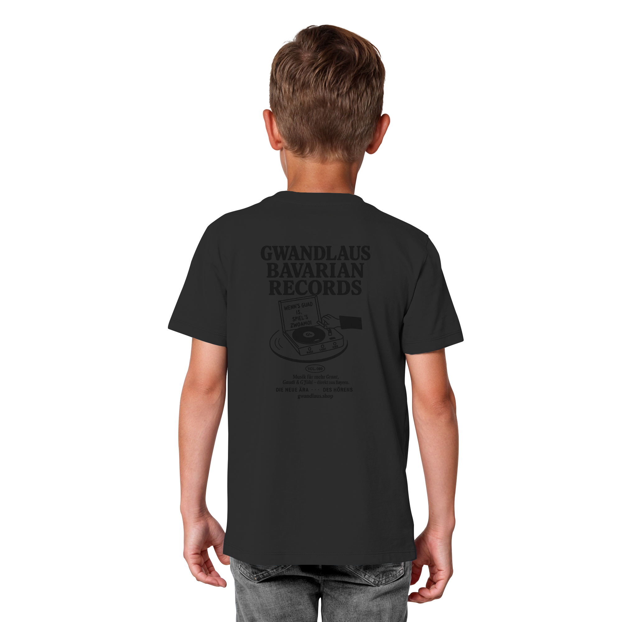 Kids Organic Shirt - Bavarian Records