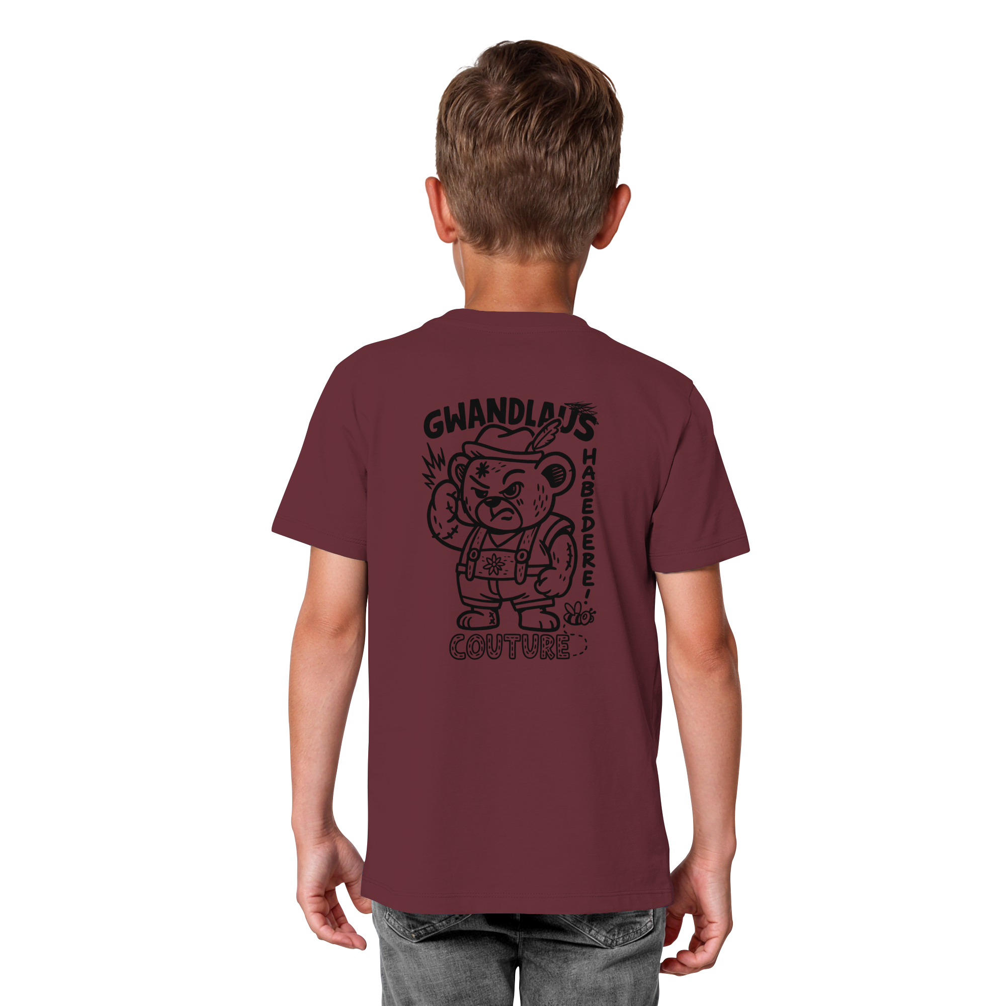 Kids Organic Shirt - Watschnbääär
