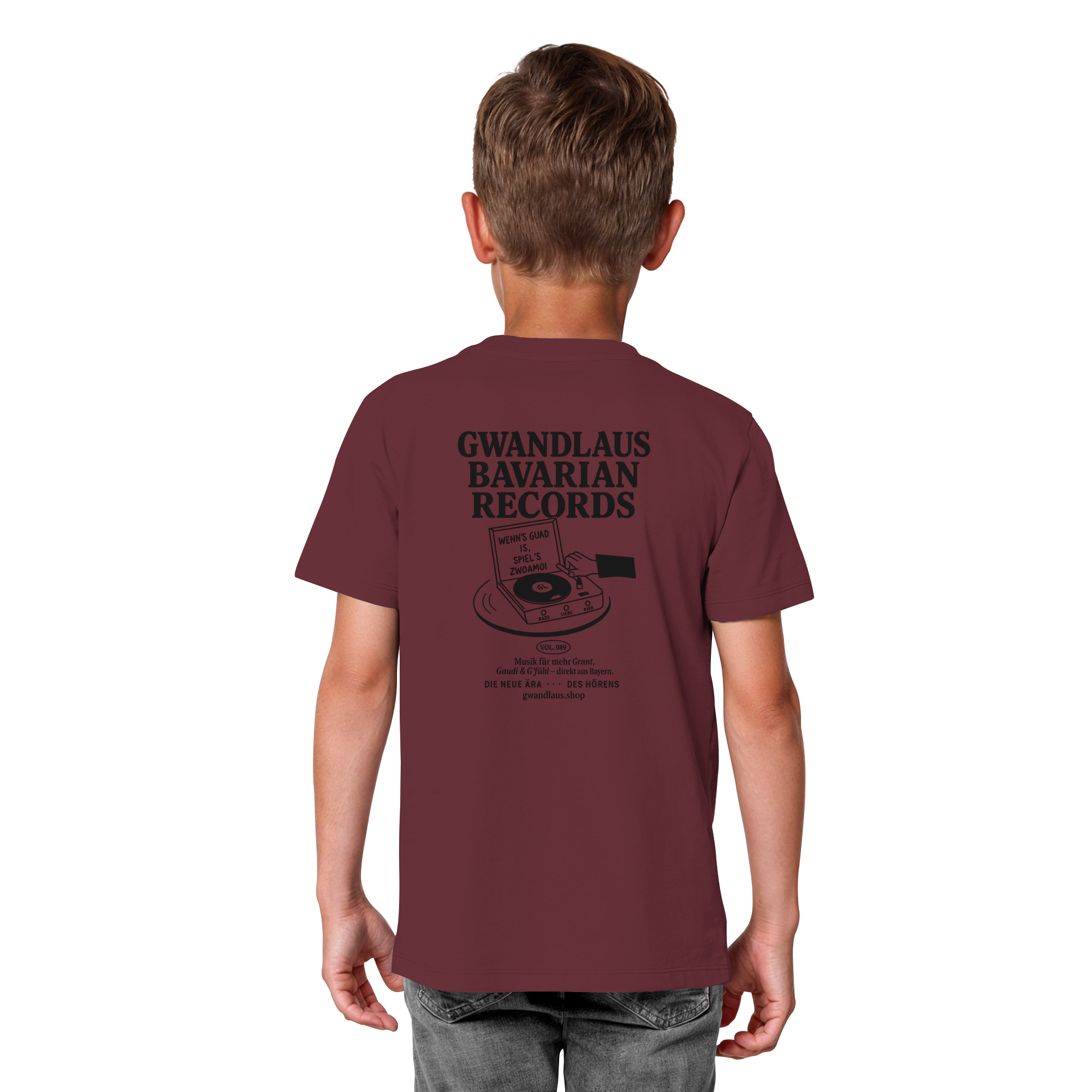 Kids Organic Shirt - Bavarian Records