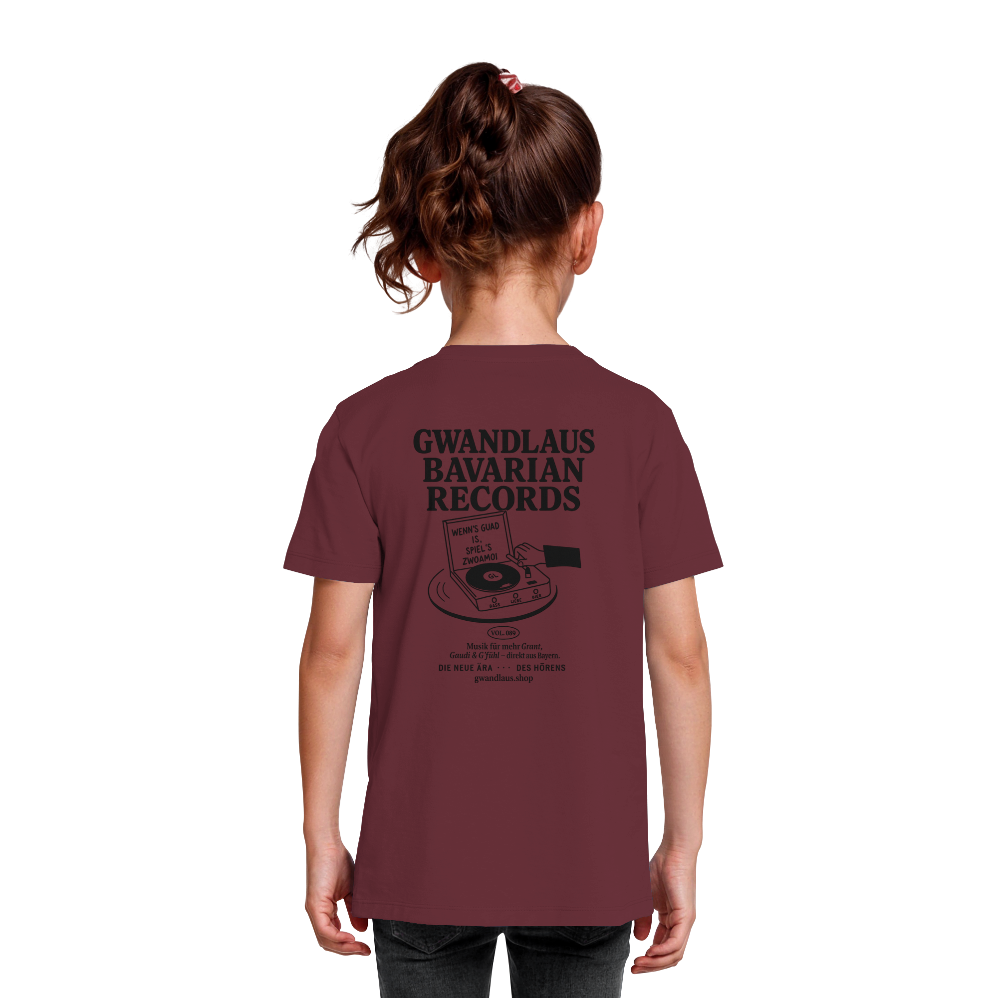 Kids Organic Shirt - Bavarian Records