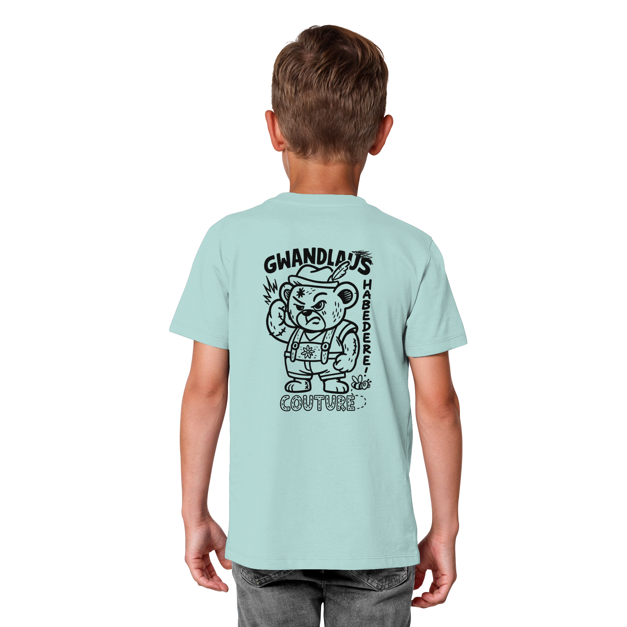 Kids Organic Shirt - Watschnbääär