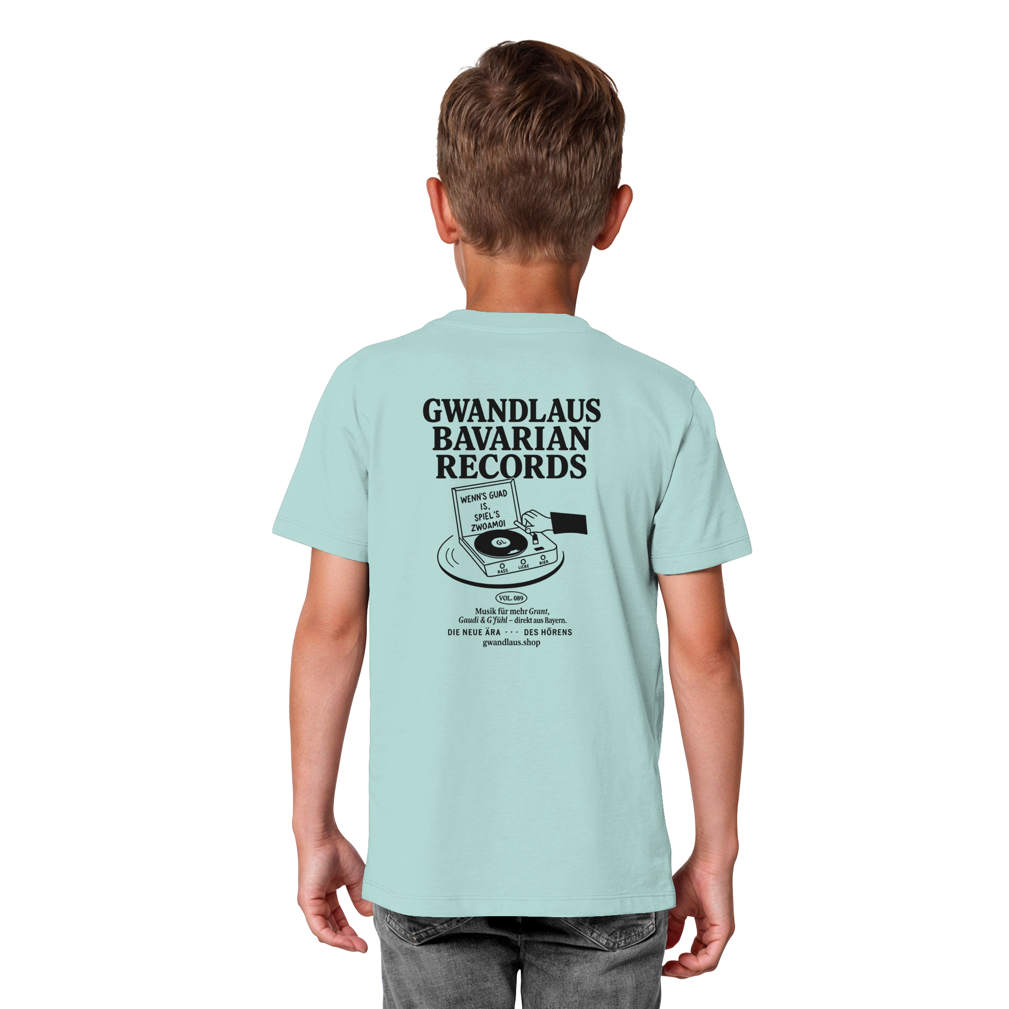 Kids Organic Shirt - Bavarian Records