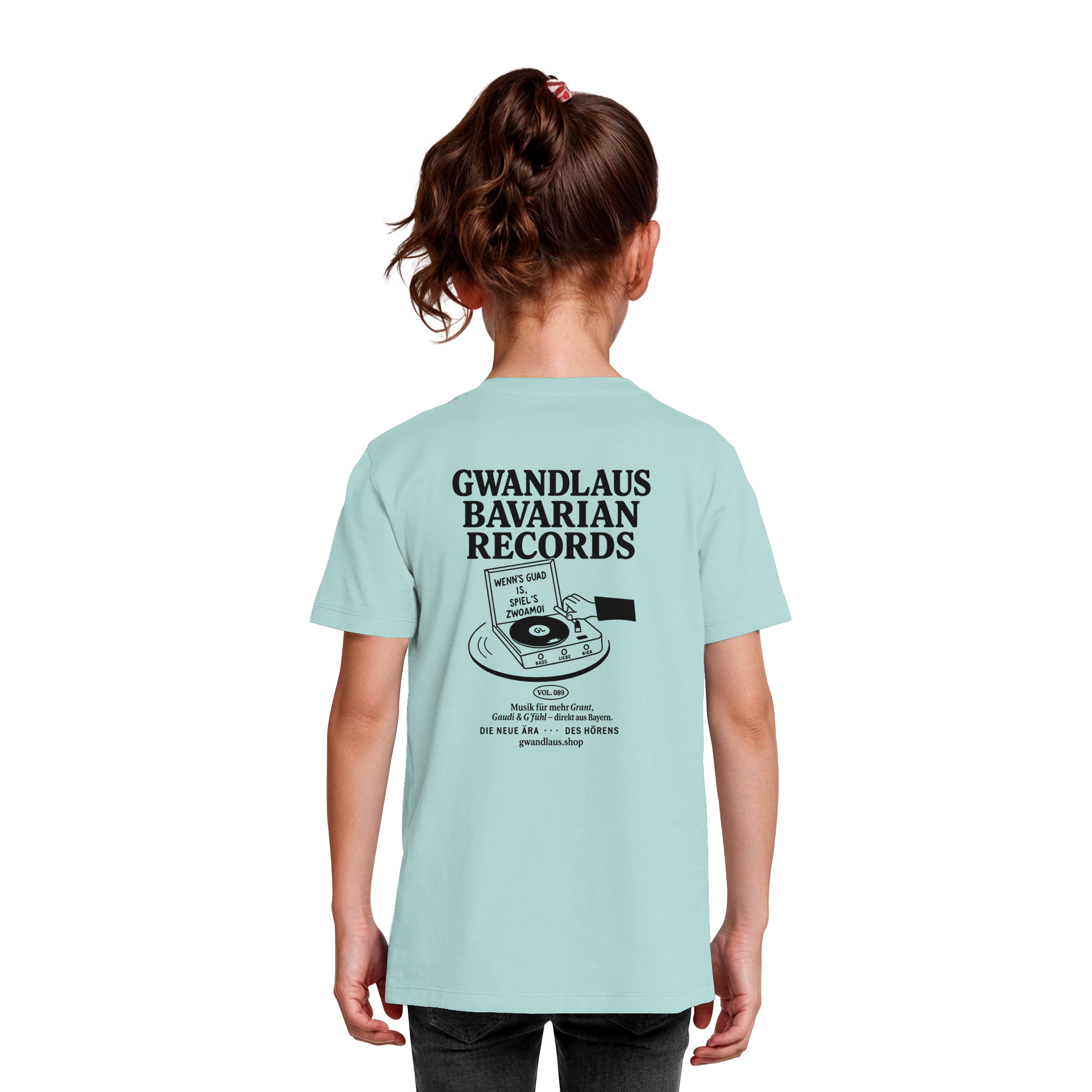Kids Organic Shirt - Bavarian Records