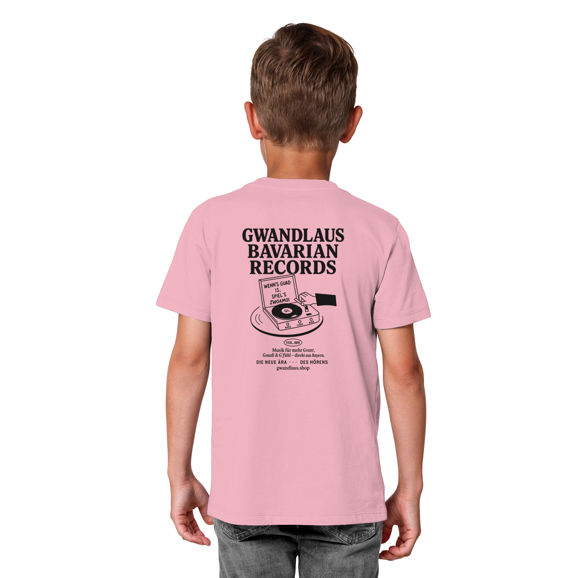 Kids Organic Shirt - Bavarian Records
