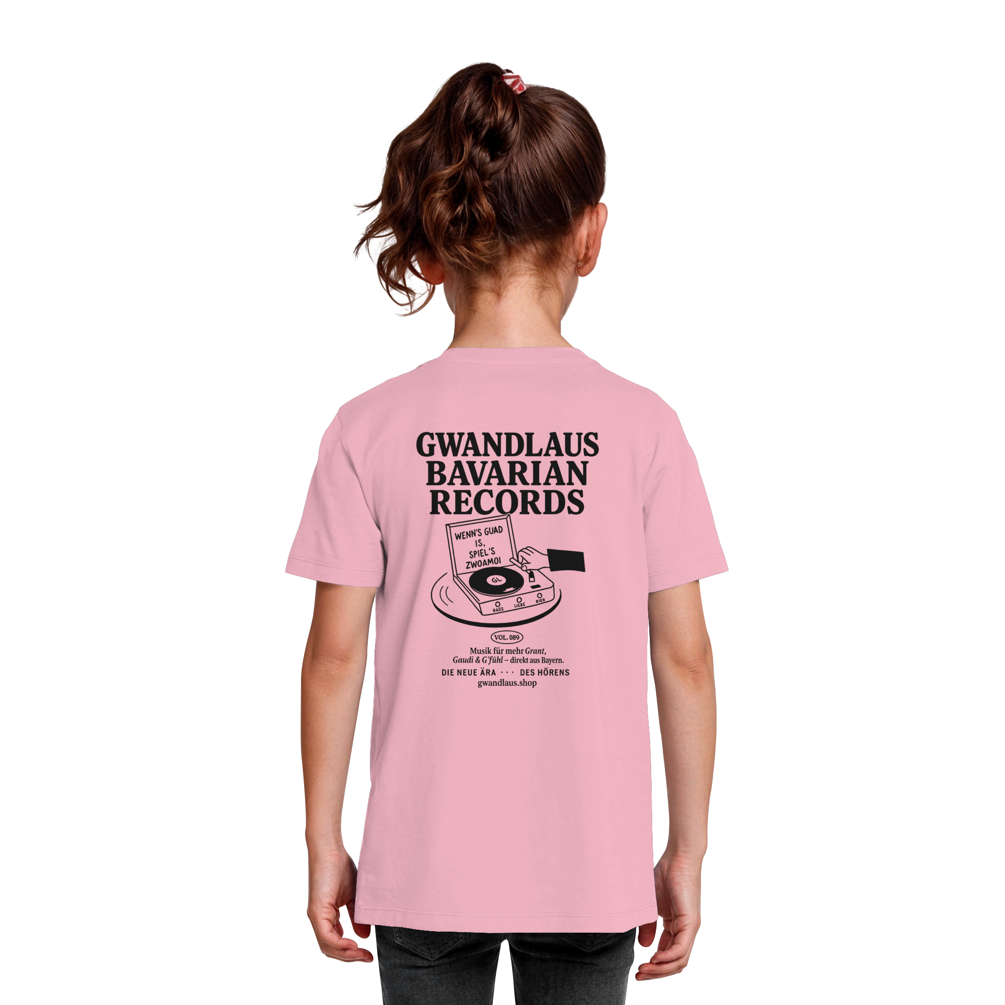 Kids Organic Shirt - Bavarian Records