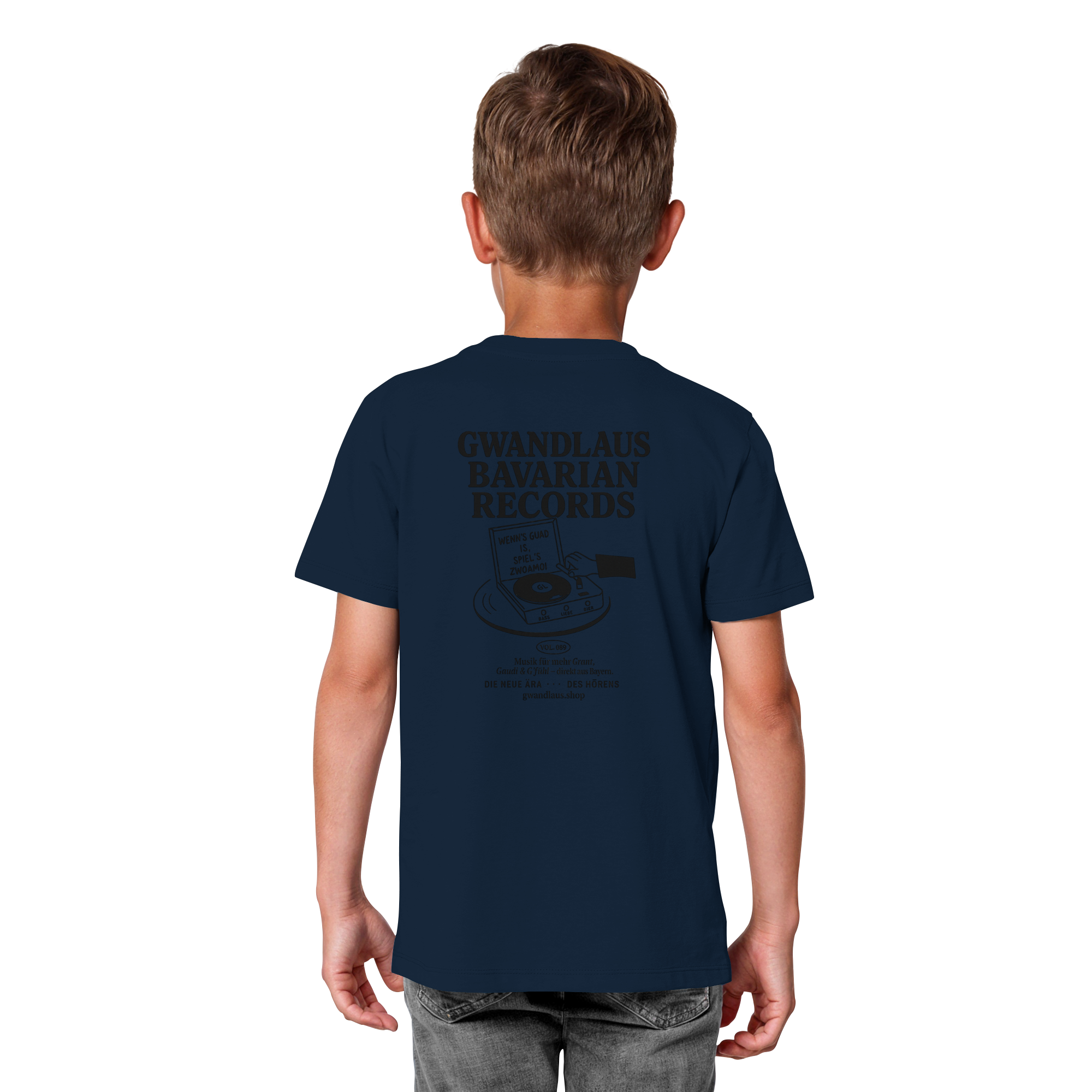 Kids Organic Shirt - Bavarian Records