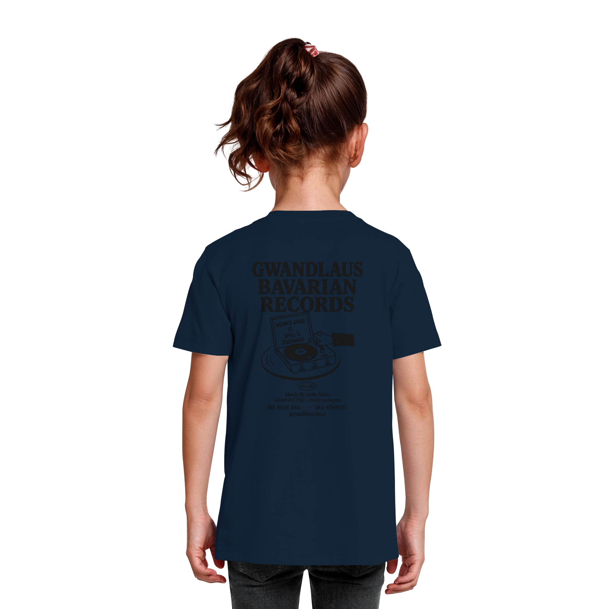 Kids Organic Shirt - Bavarian Records