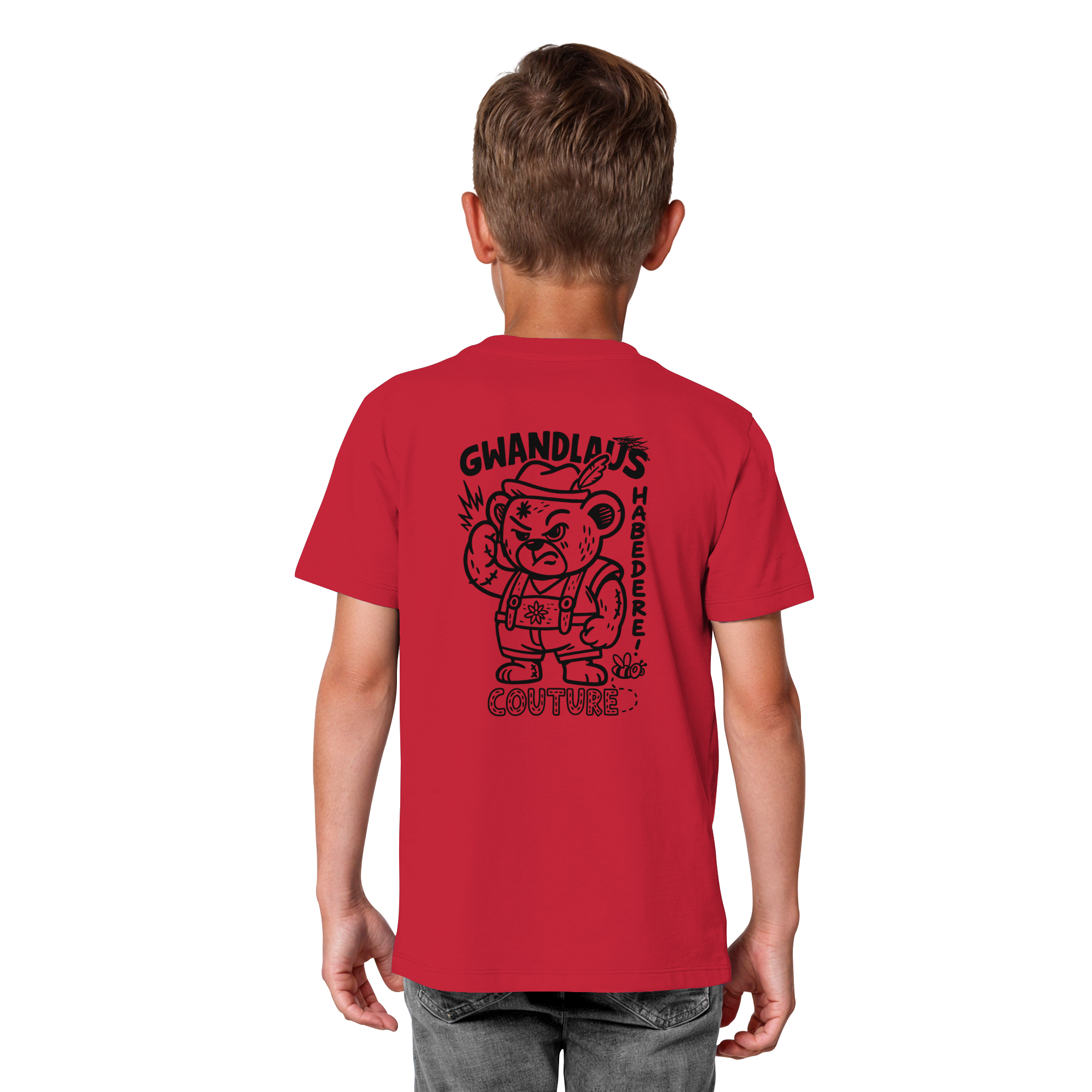 Kids Organic Shirt - Watschnbääär