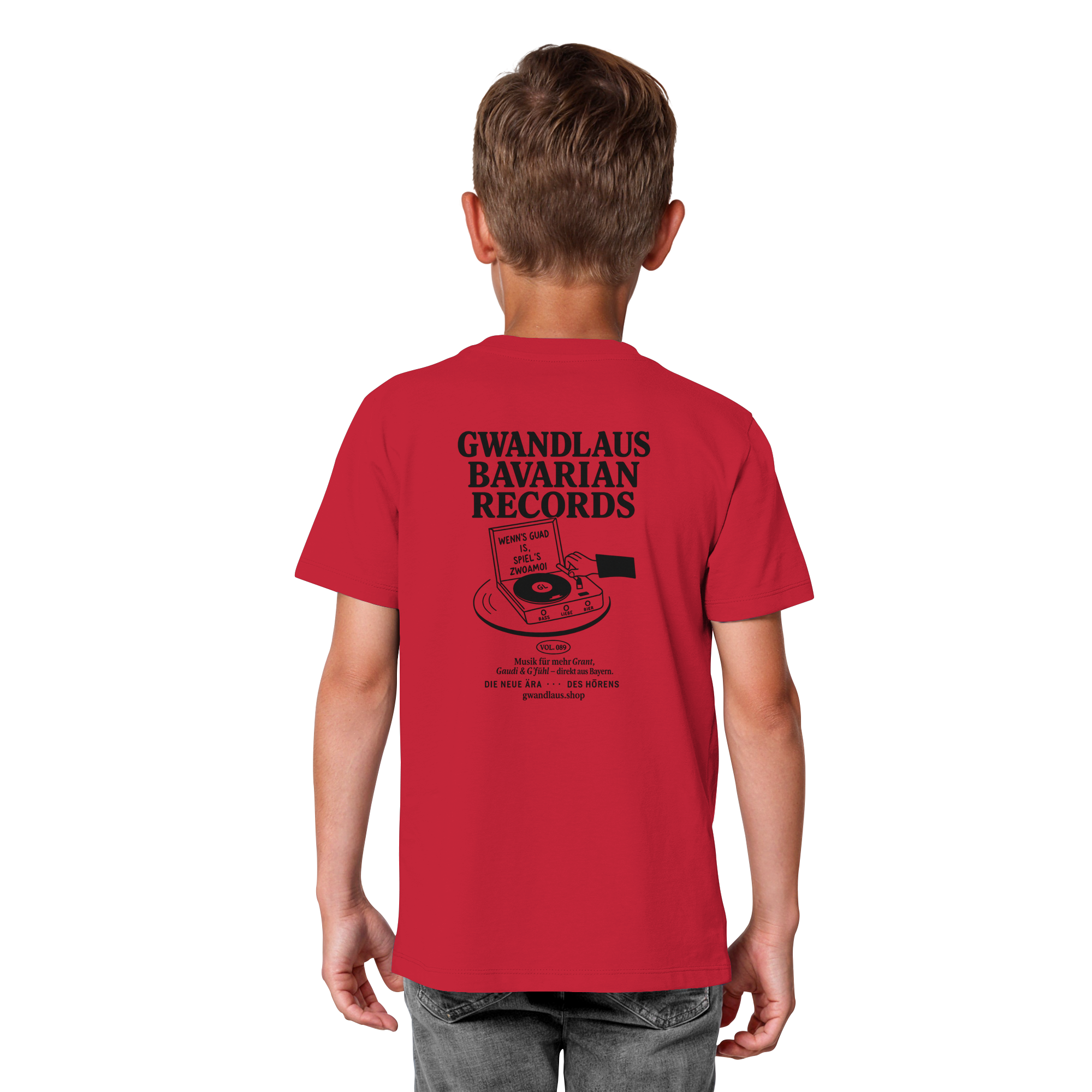 Kids Organic Shirt - Bavarian Records