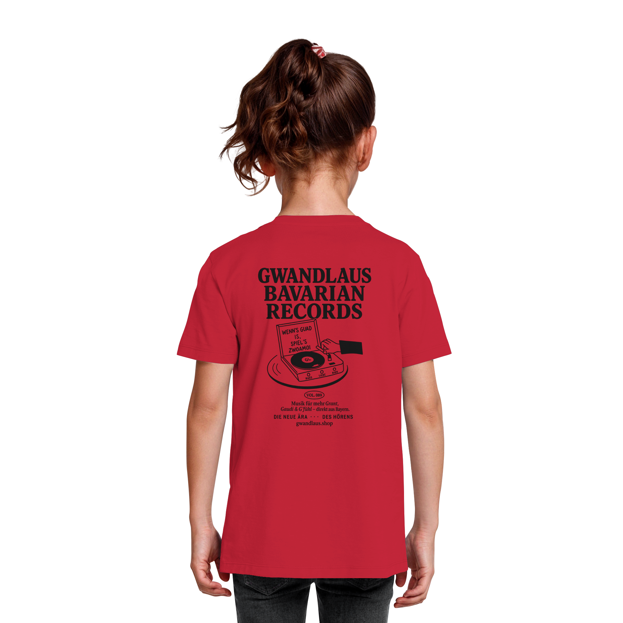 Kids Organic Shirt - Bavarian Records