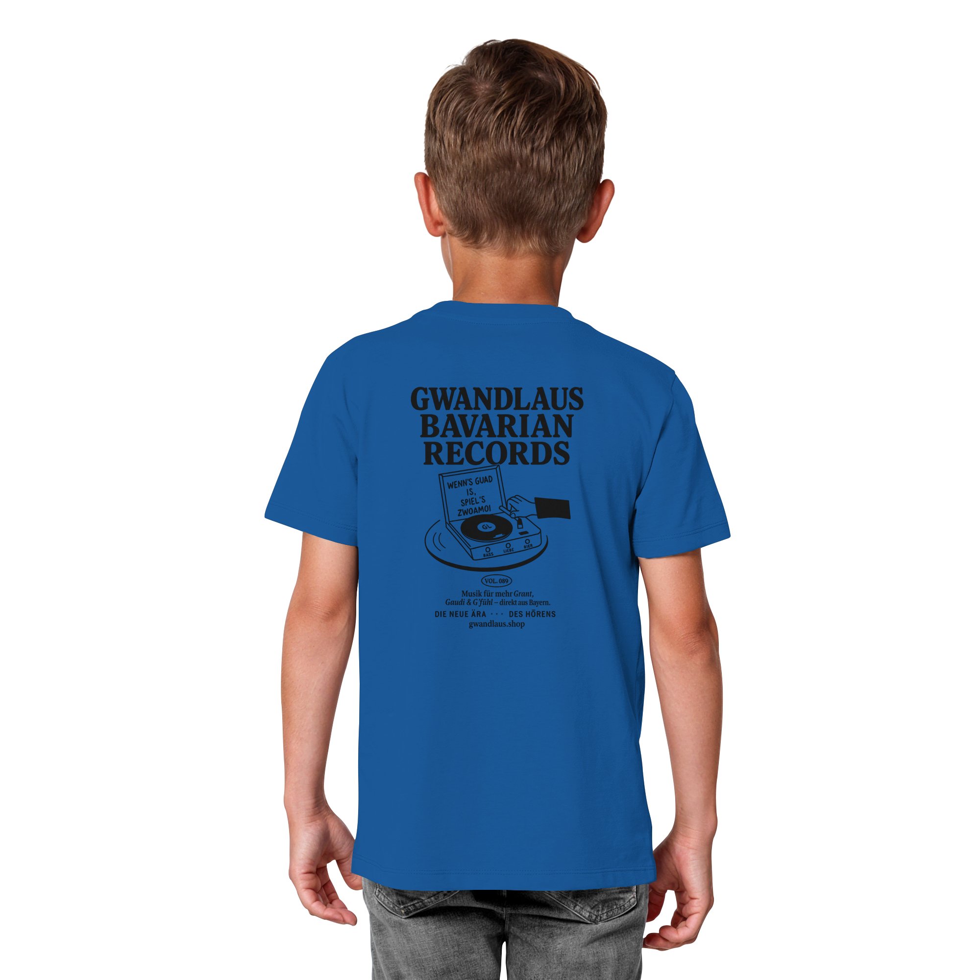 Kids Organic Shirt - Bavarian Records