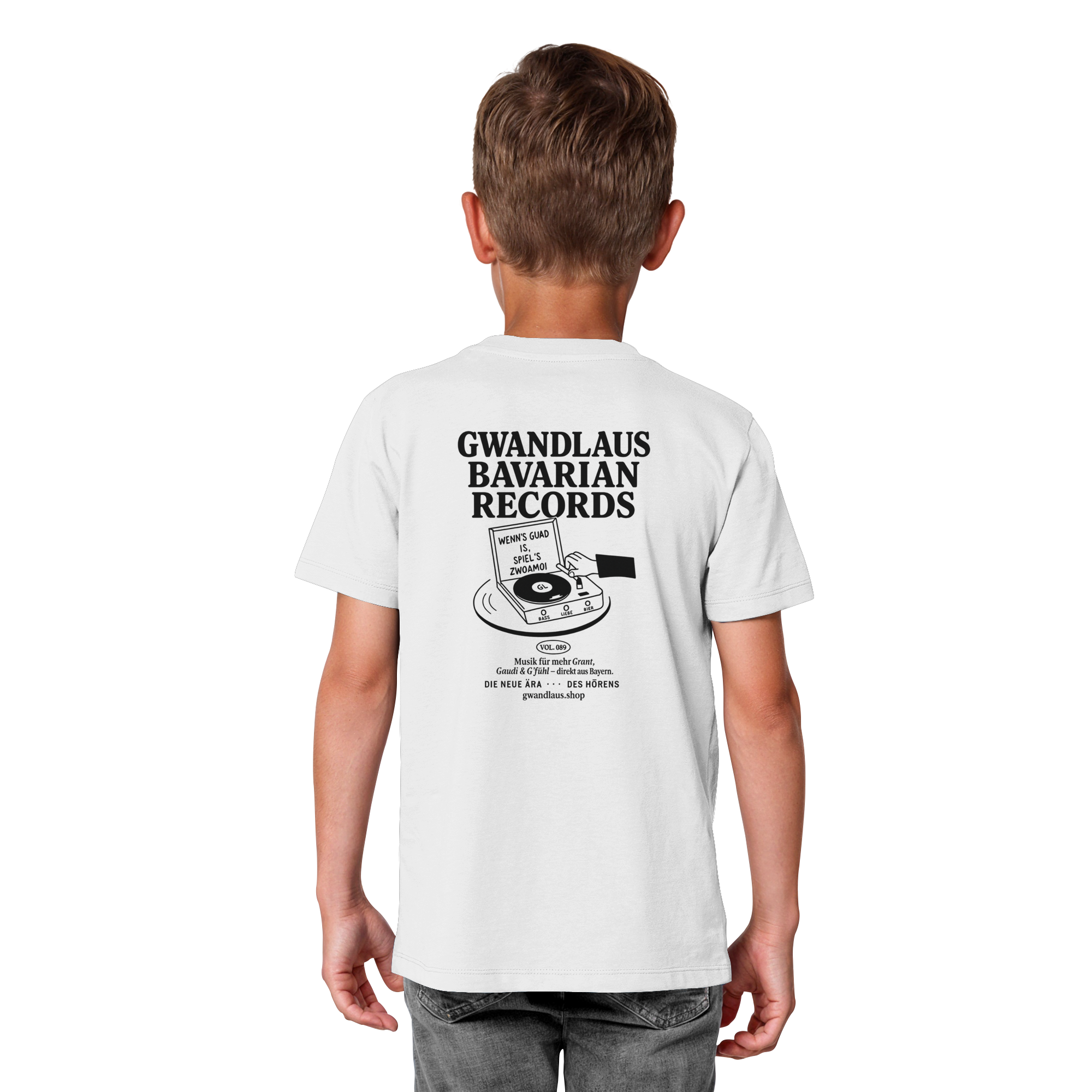 Kids Organic Shirt - Bavarian Records