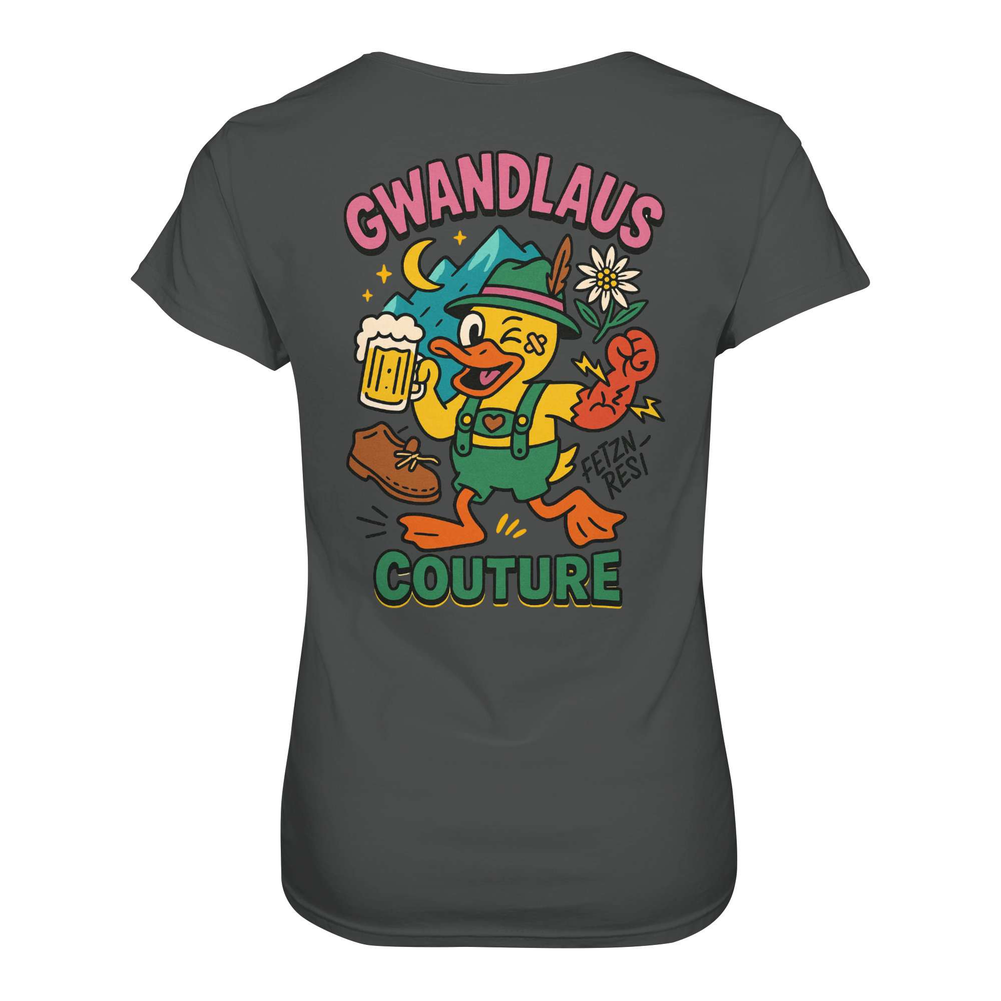 Crazy Duck - Ladies Organic Shirt