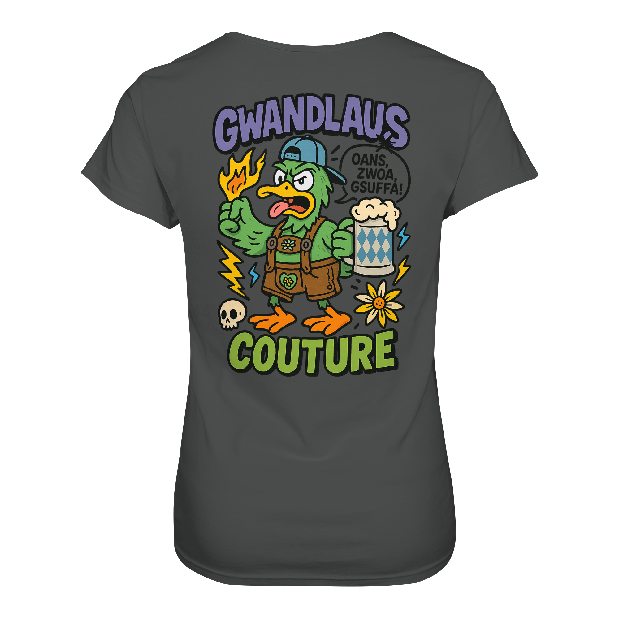Ente süßsauer - Ladies Organic Shirt
