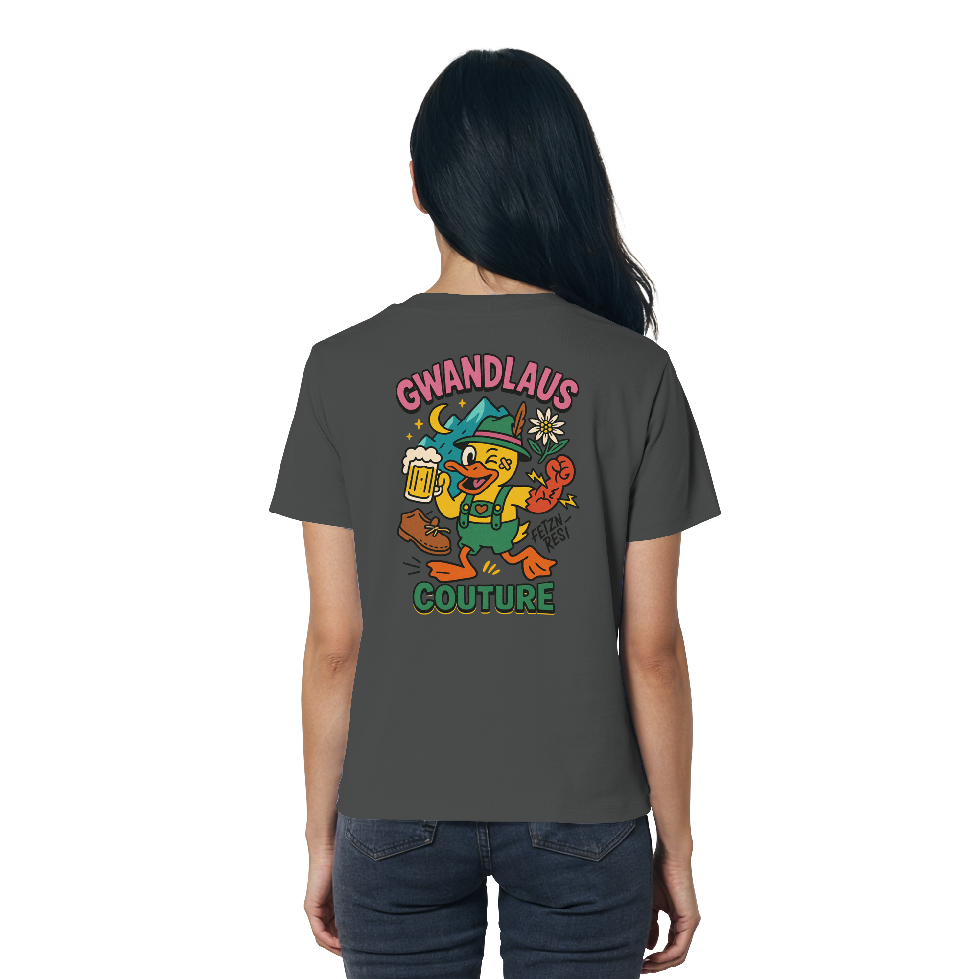 Crazy Duck - Ladies Organic Shirt