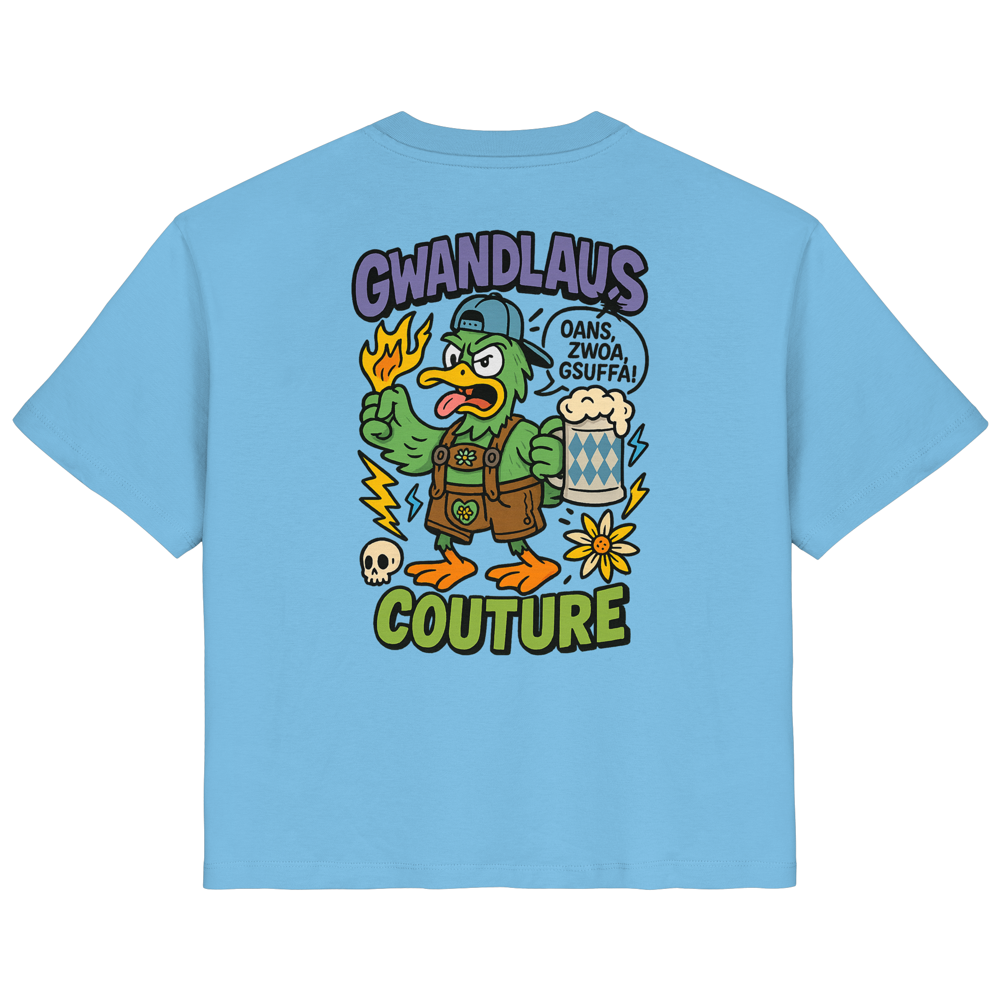 Ente süßsauer - Ladies Organic Shirt