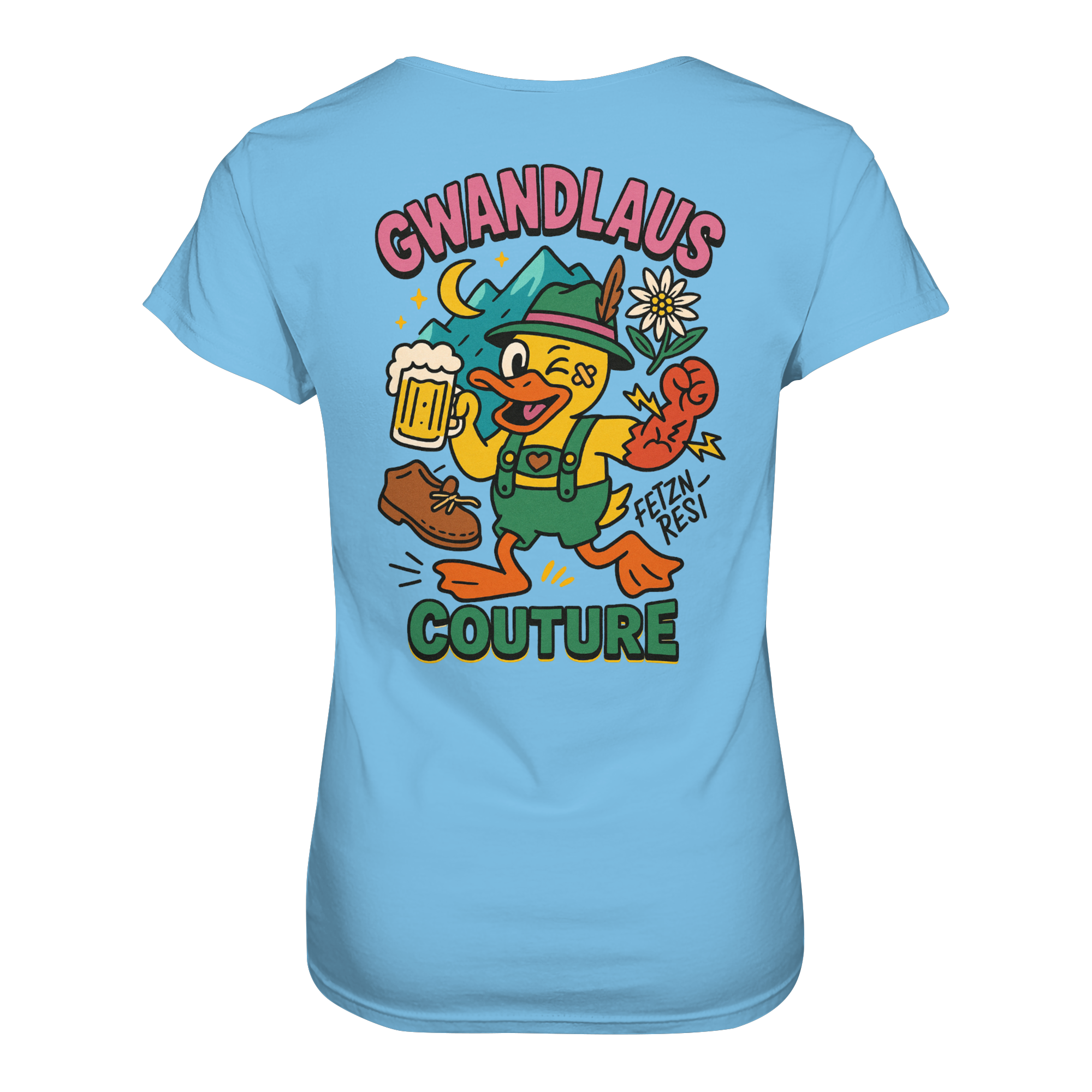 Crazy Duck - Ladies Organic Shirt