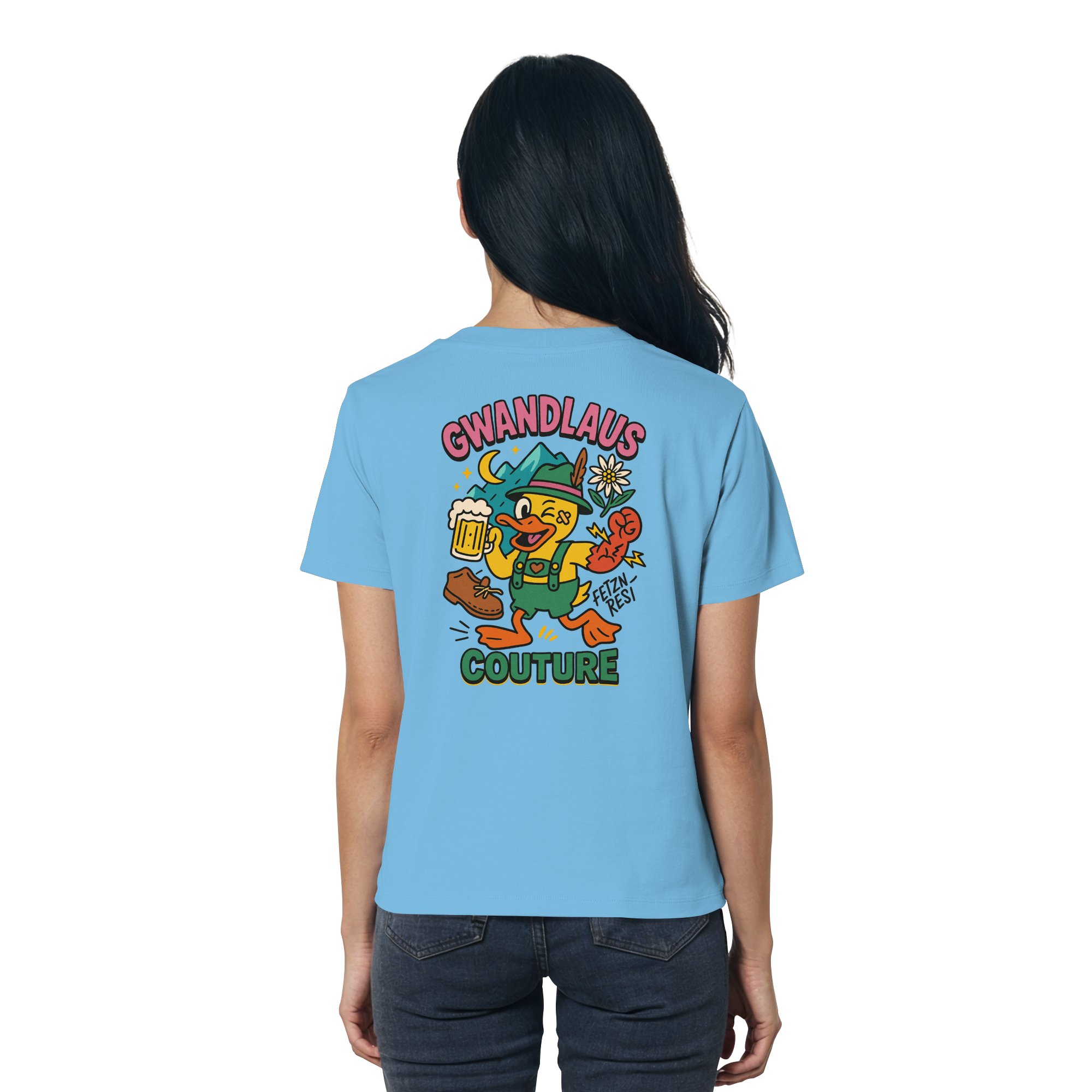Crazy Duck - Ladies Organic Shirt