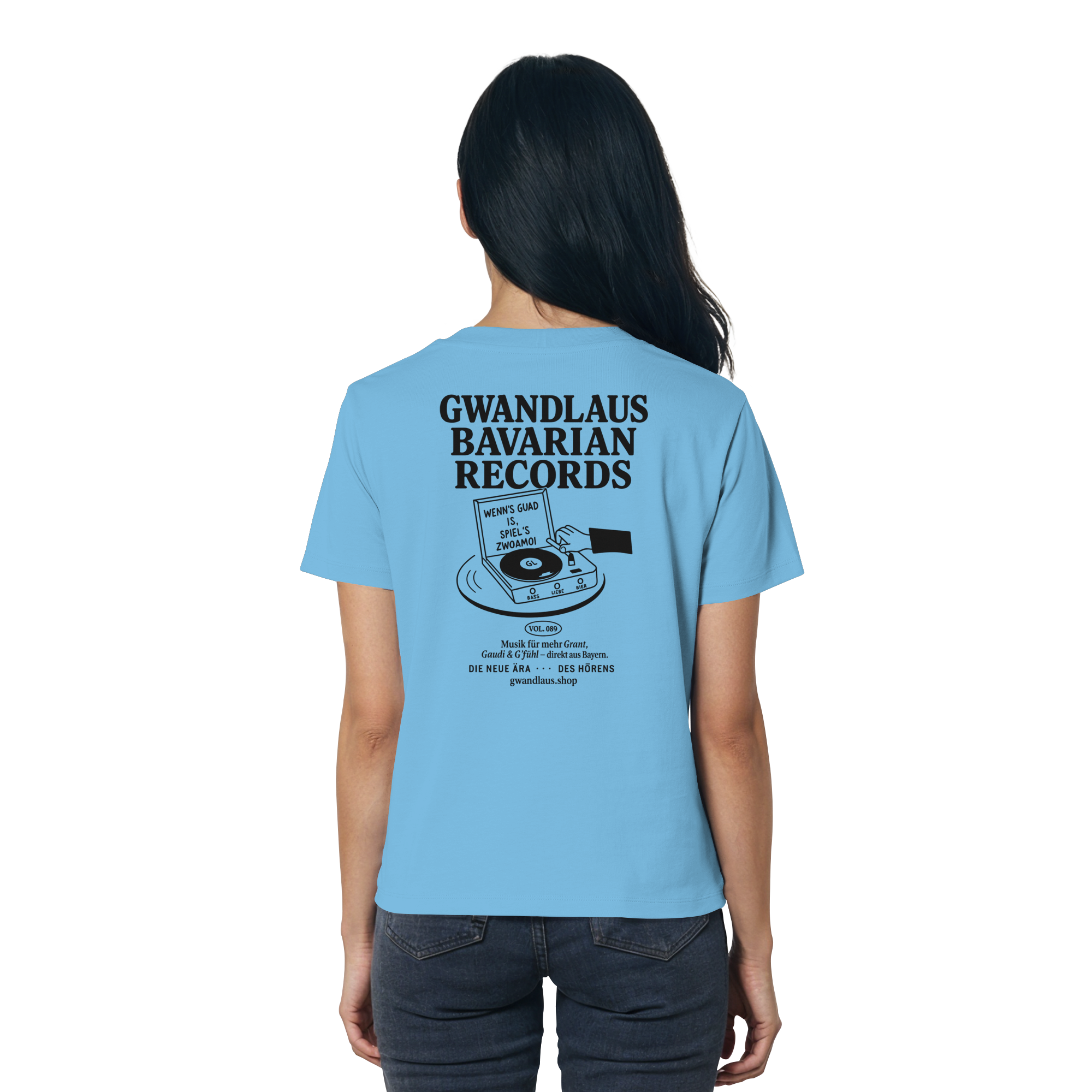 Bavarian Records  - Ladies Organic Shirt