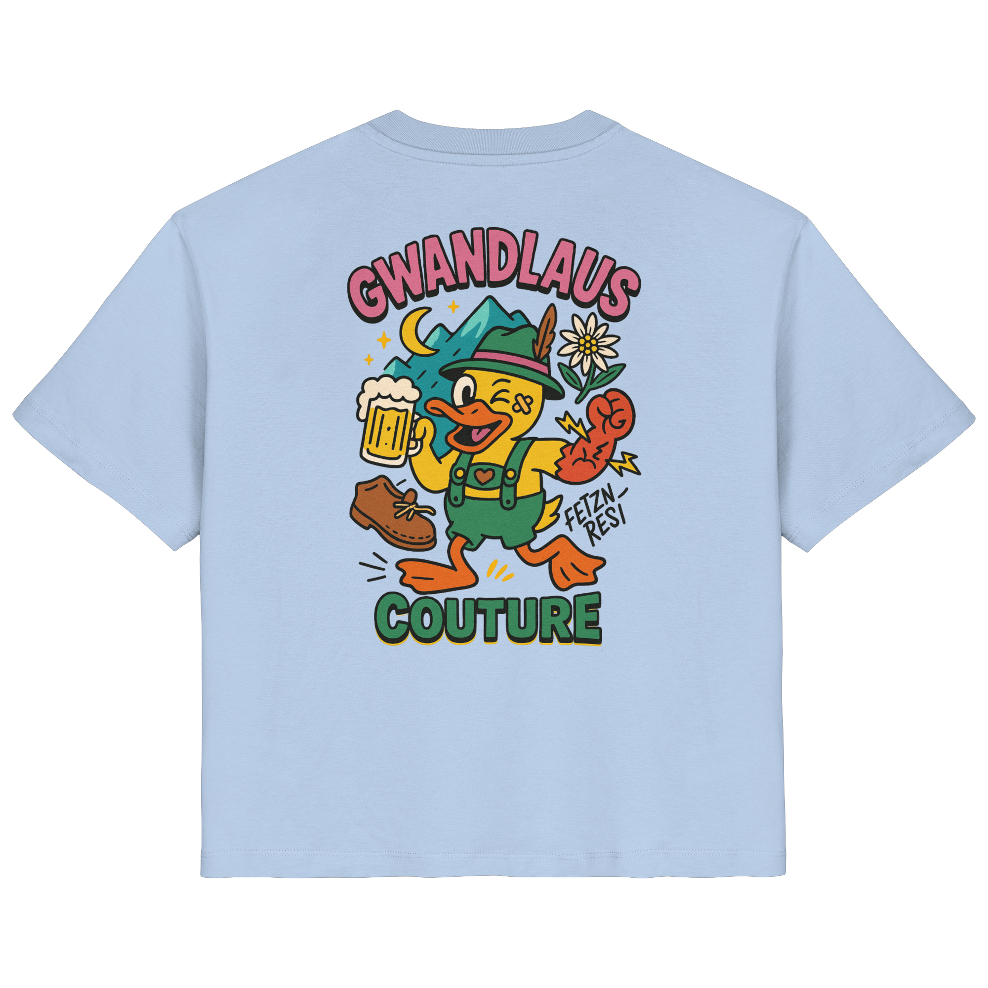 Crazy Duck - Ladies Organic Shirt