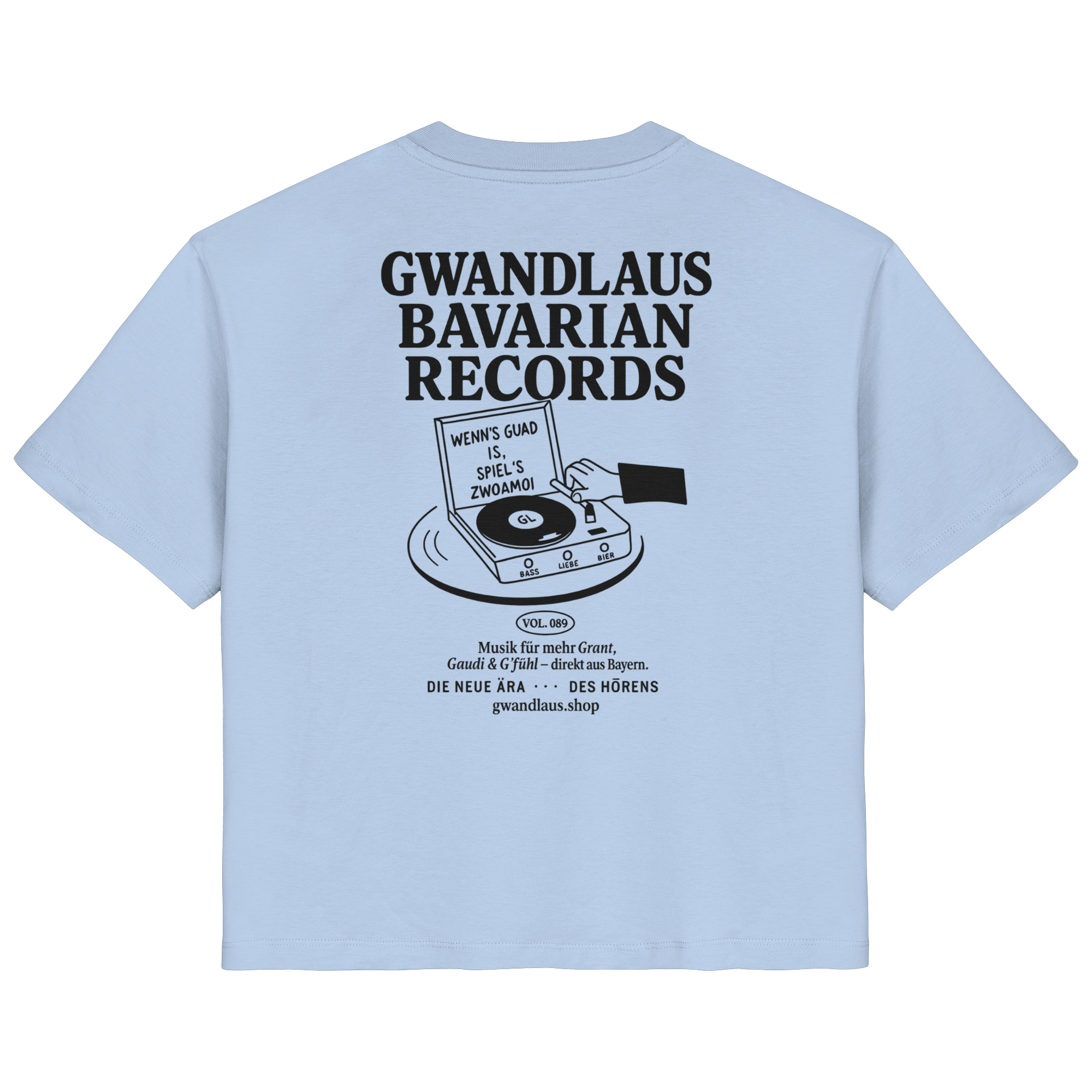 Bavarian Records  - Ladies Organic Shirt