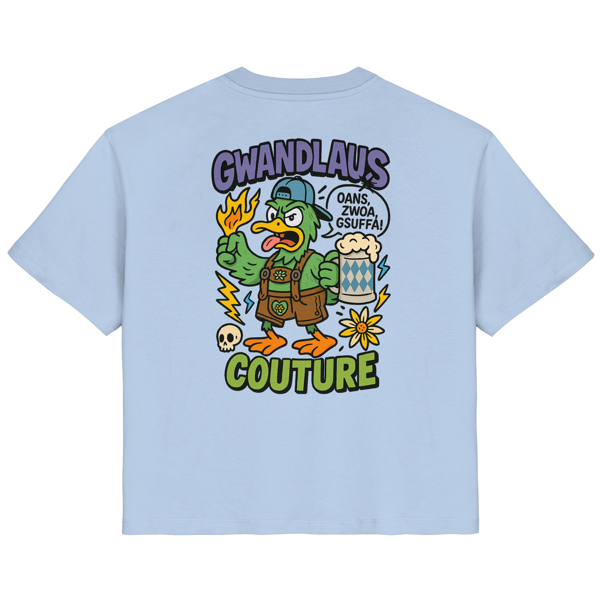 Ente süßsauer - Ladies Organic Shirt