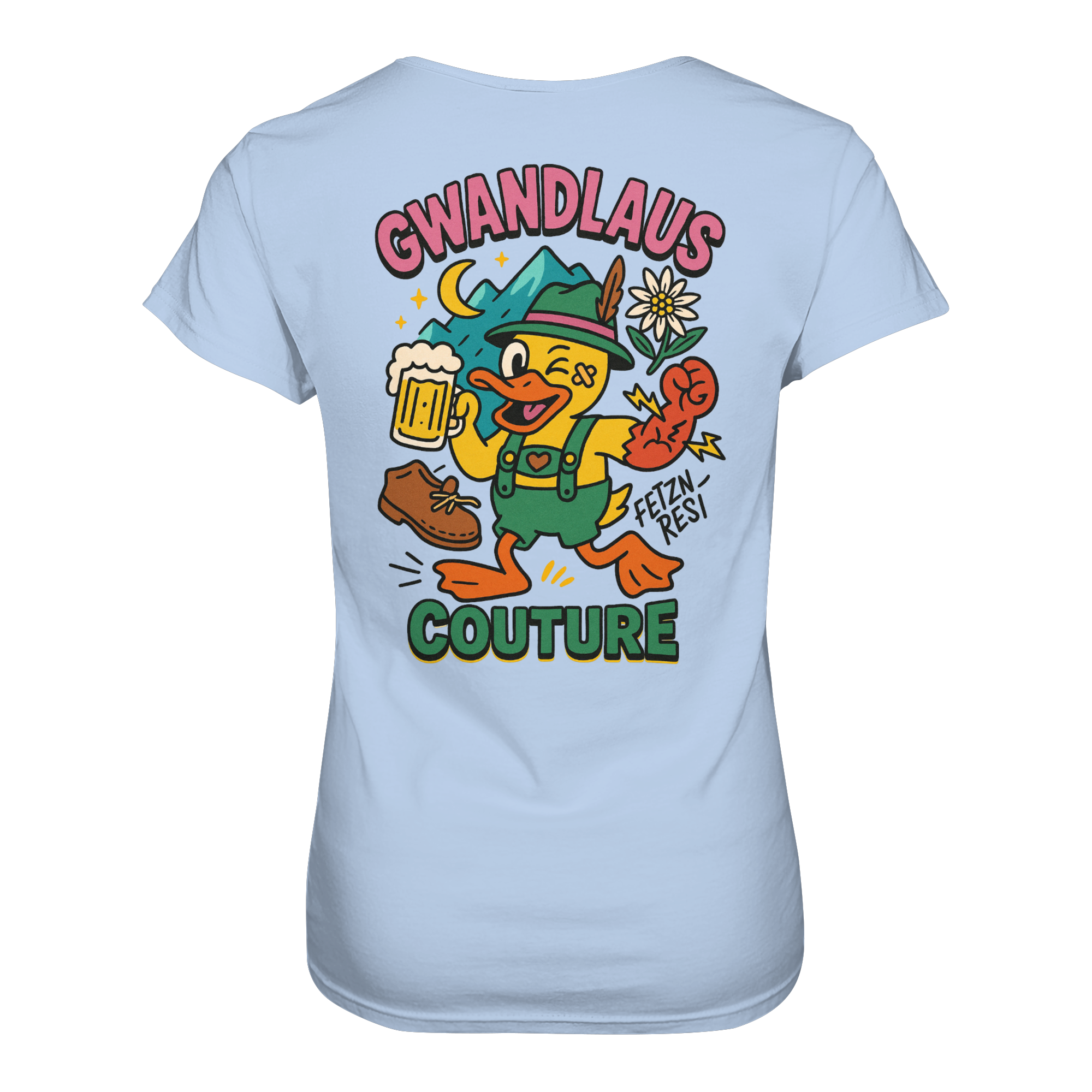 Crazy Duck - Ladies Organic Shirt