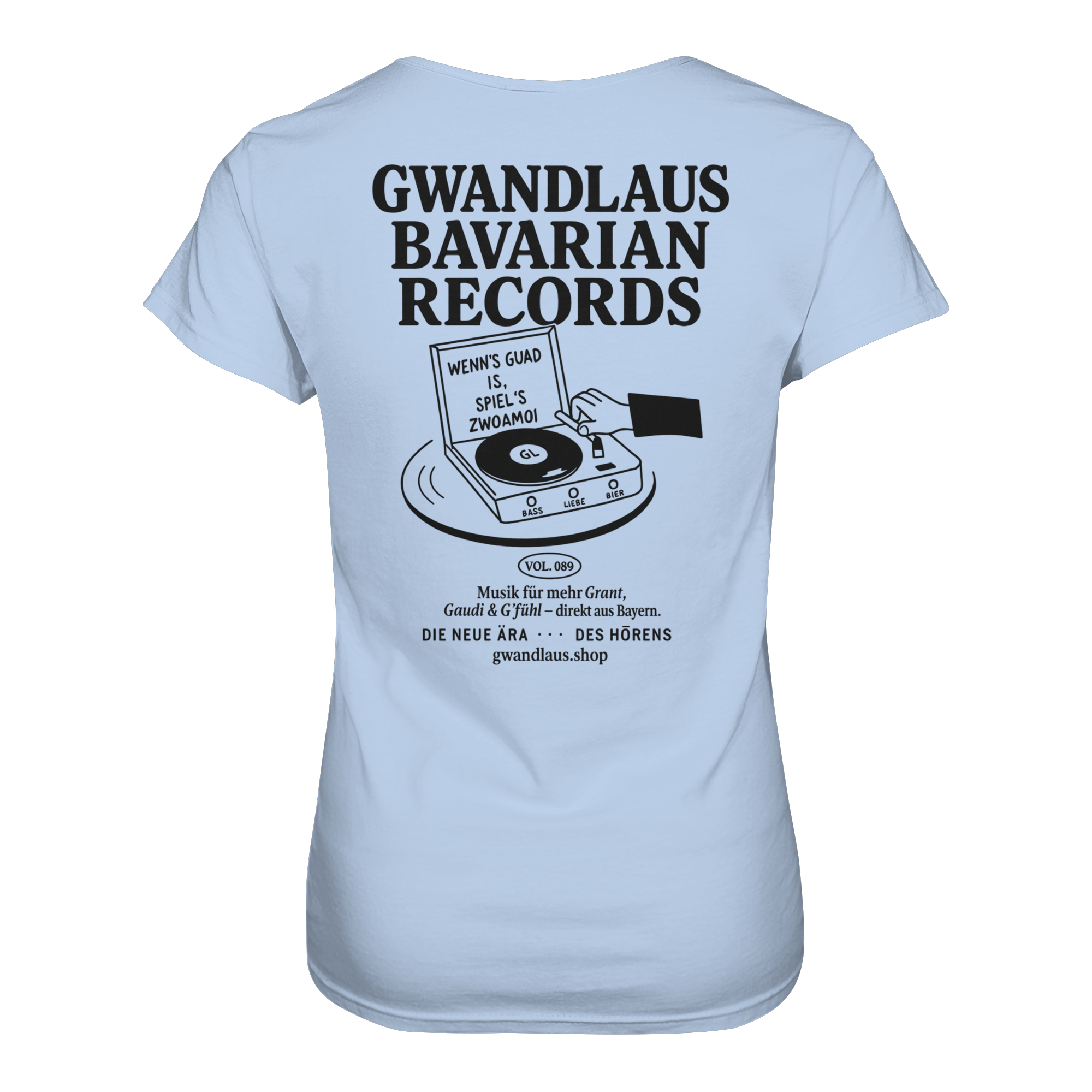 Bavarian Records  - Ladies Organic Shirt