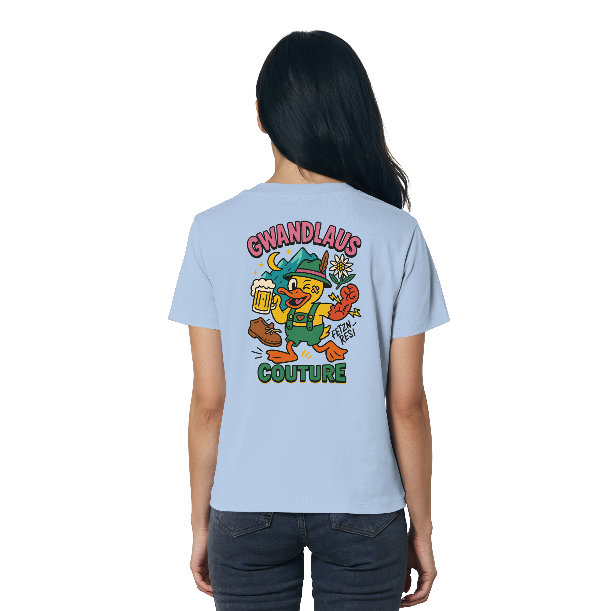 Crazy Duck - Ladies Organic Shirt