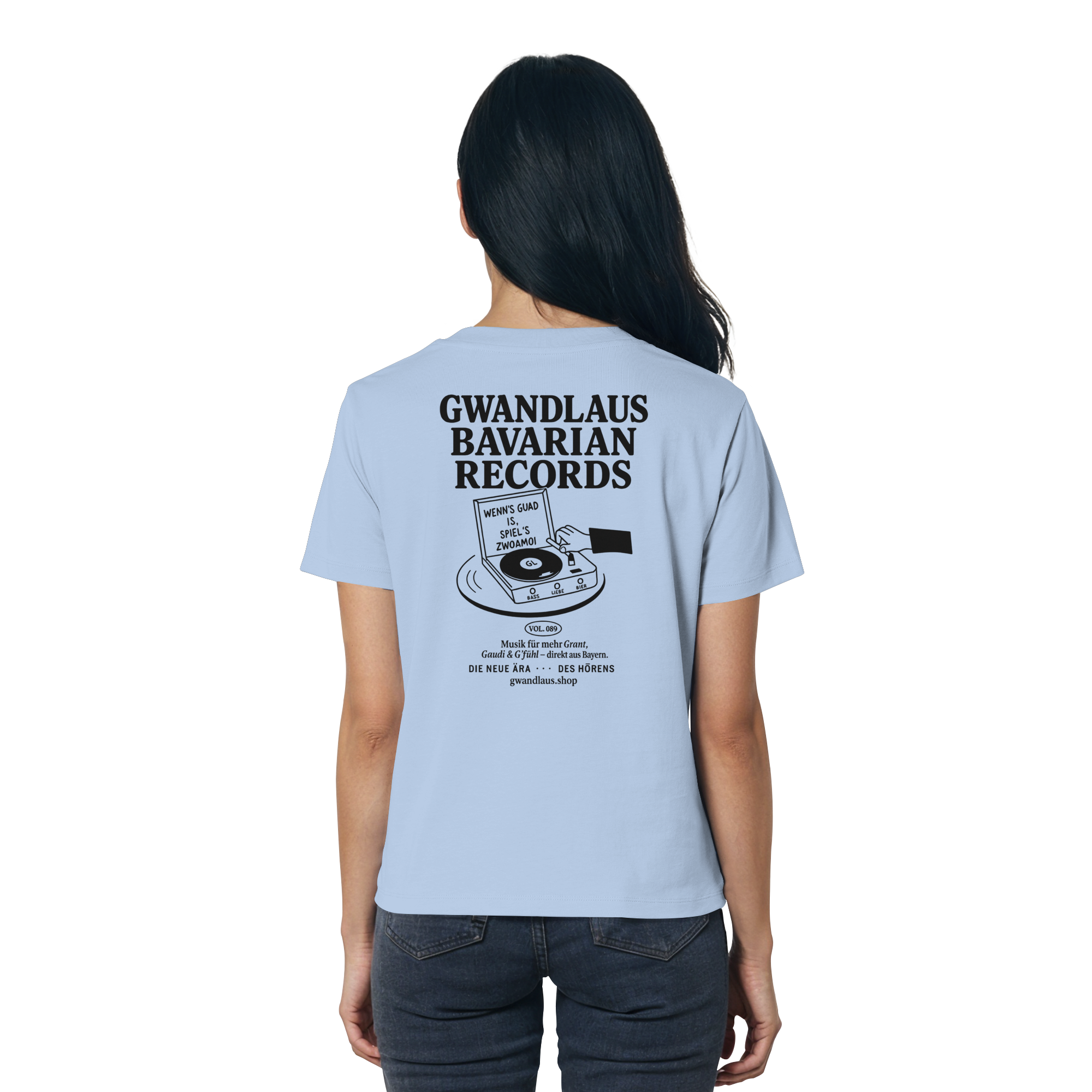 Bavarian Records  - Ladies Organic Shirt