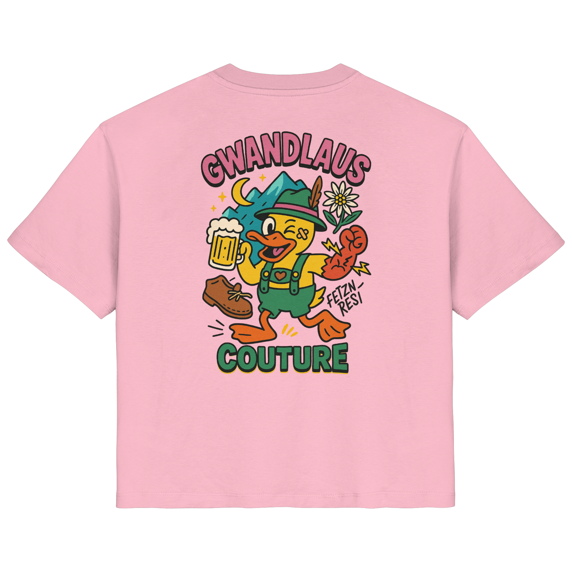 Crazy Duck - Ladies Organic Shirt