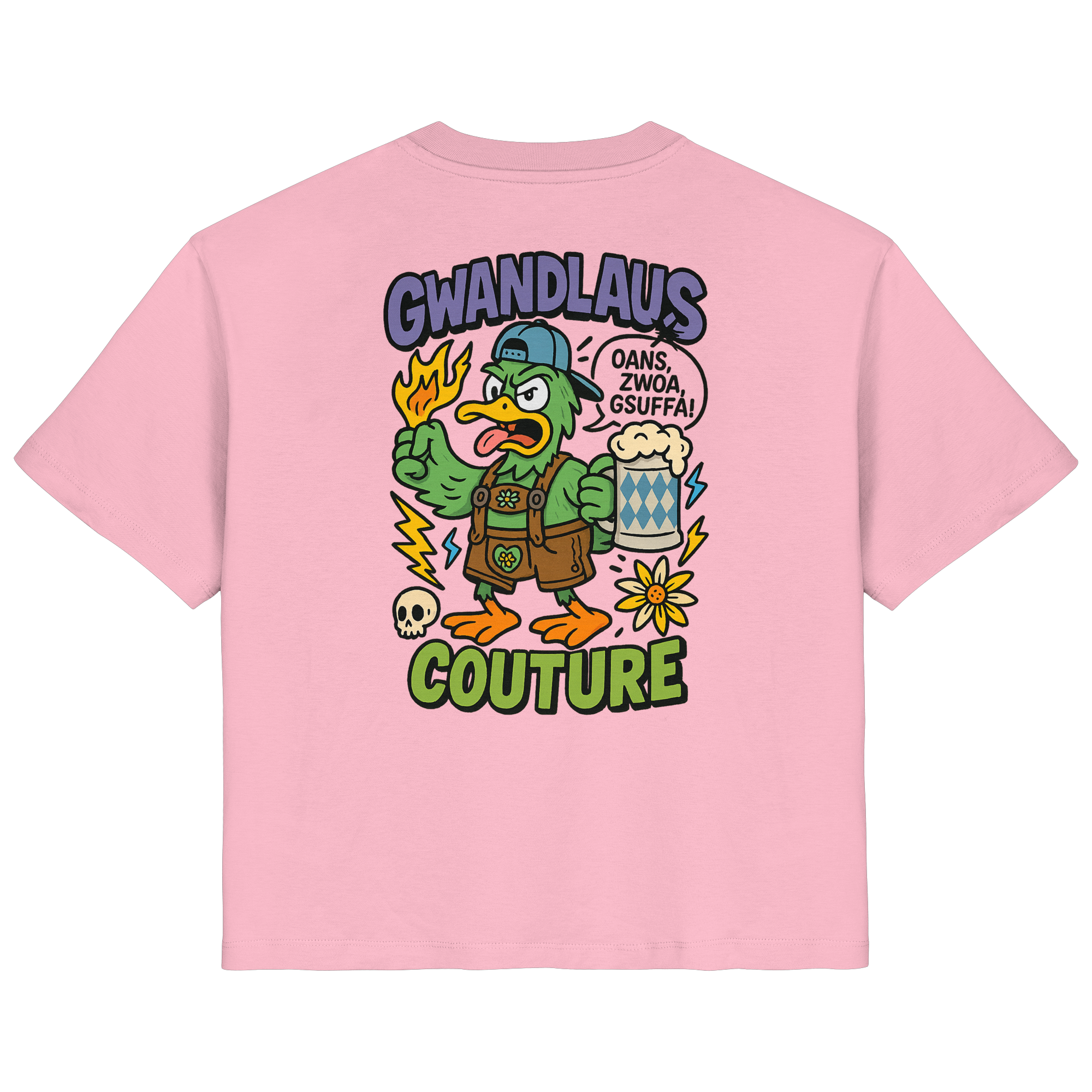 Ente süßsauer - Ladies Organic Shirt