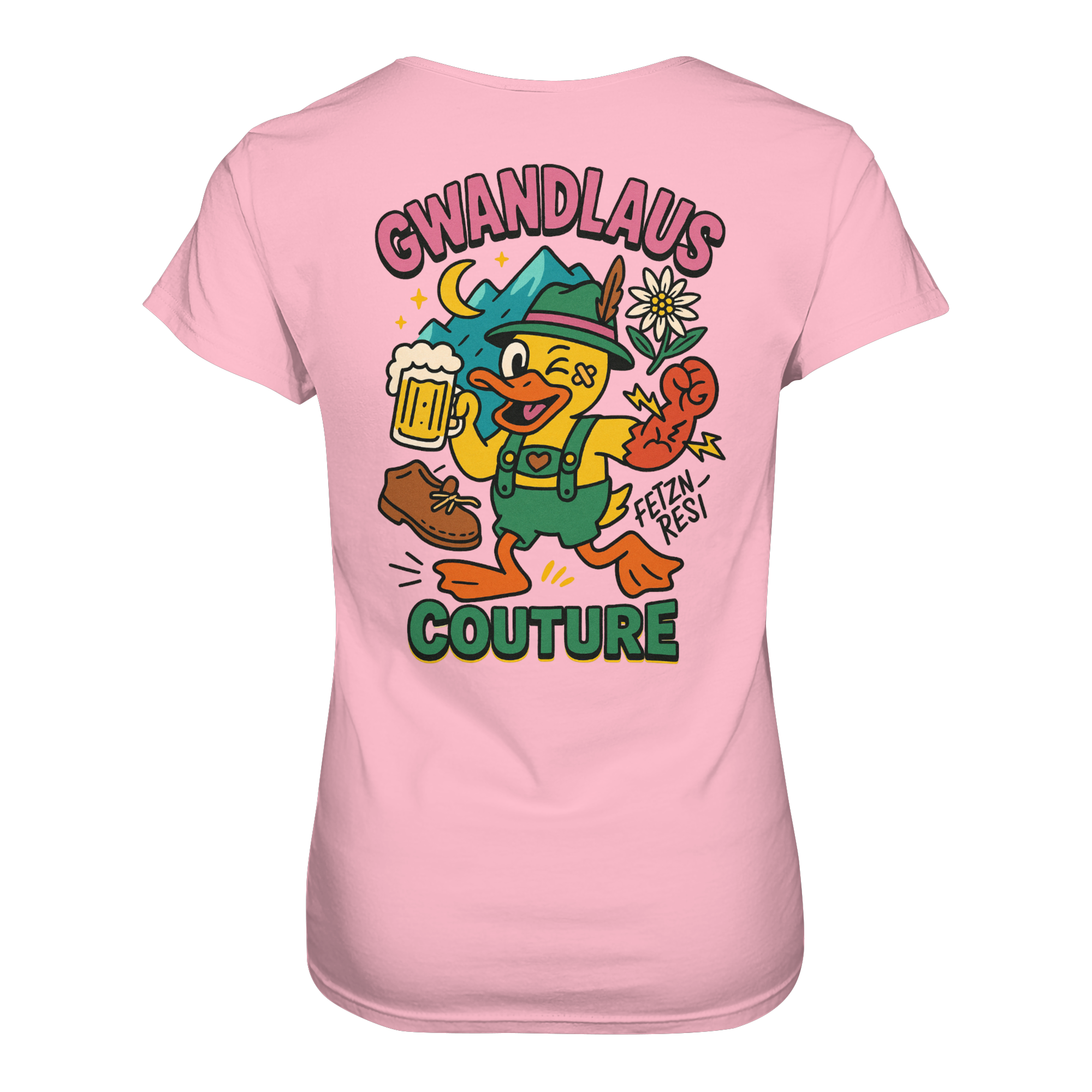 Crazy Duck - Ladies Organic Shirt