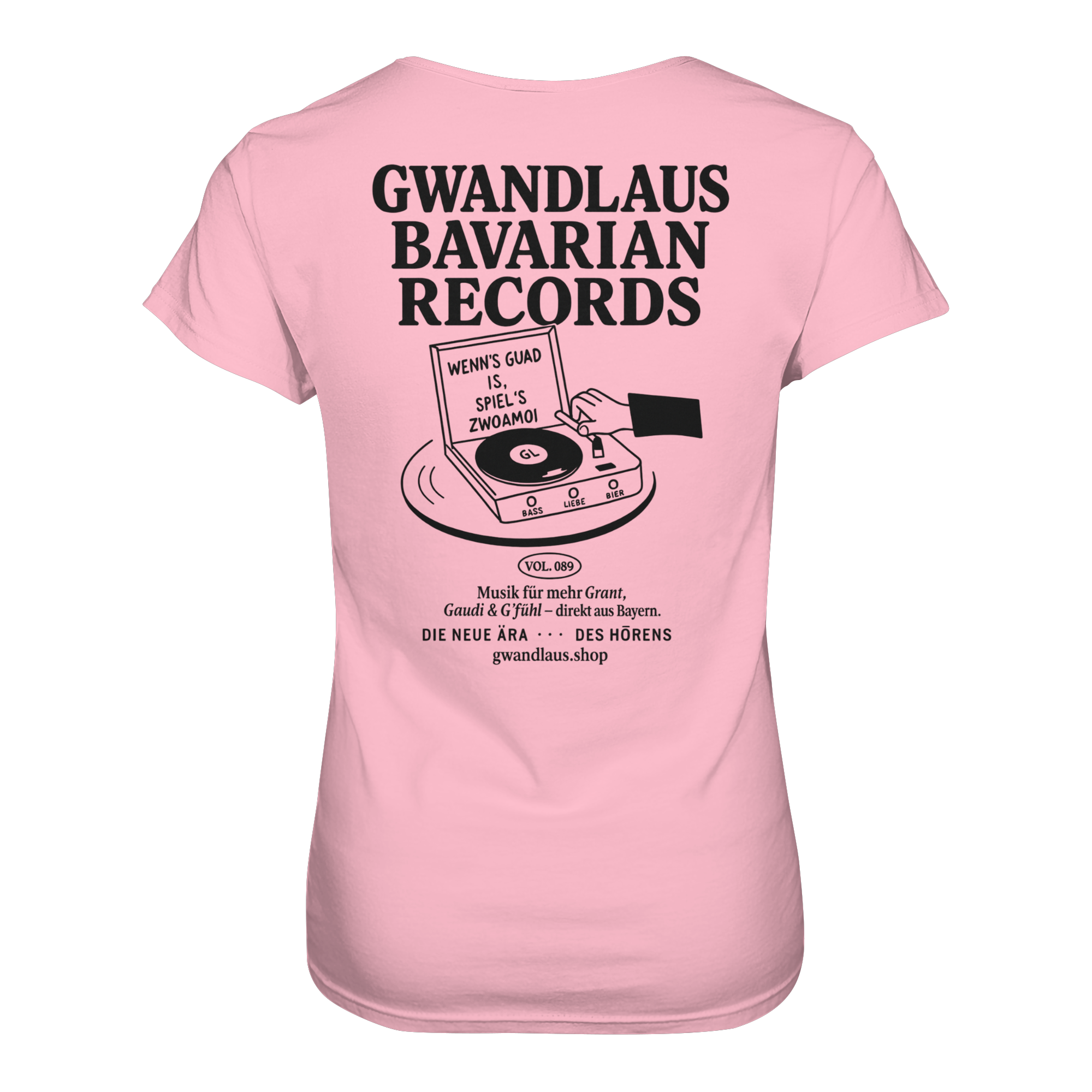 Bavarian Records  - Ladies Organic Shirt