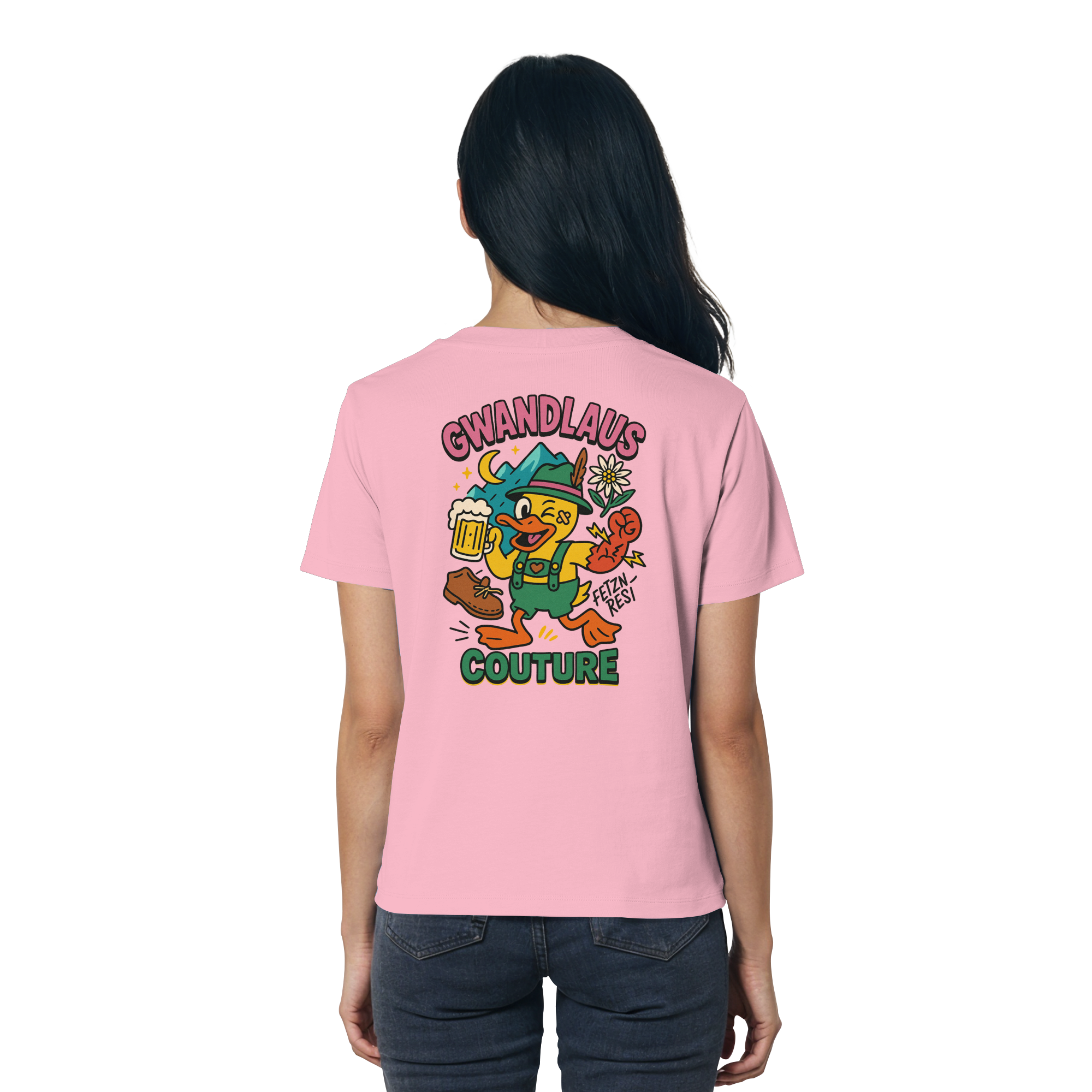 Crazy Duck - Ladies Organic Shirt