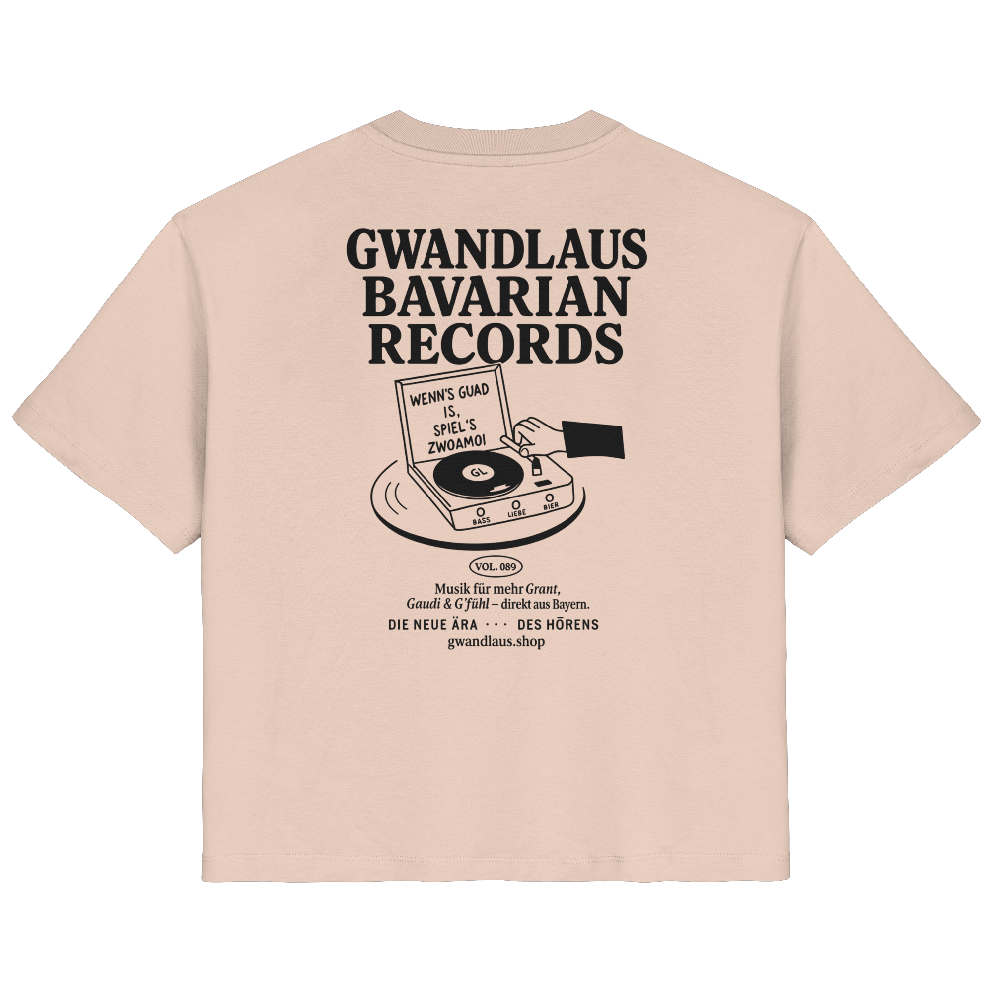 Bavarian Records  - Ladies Organic Shirt