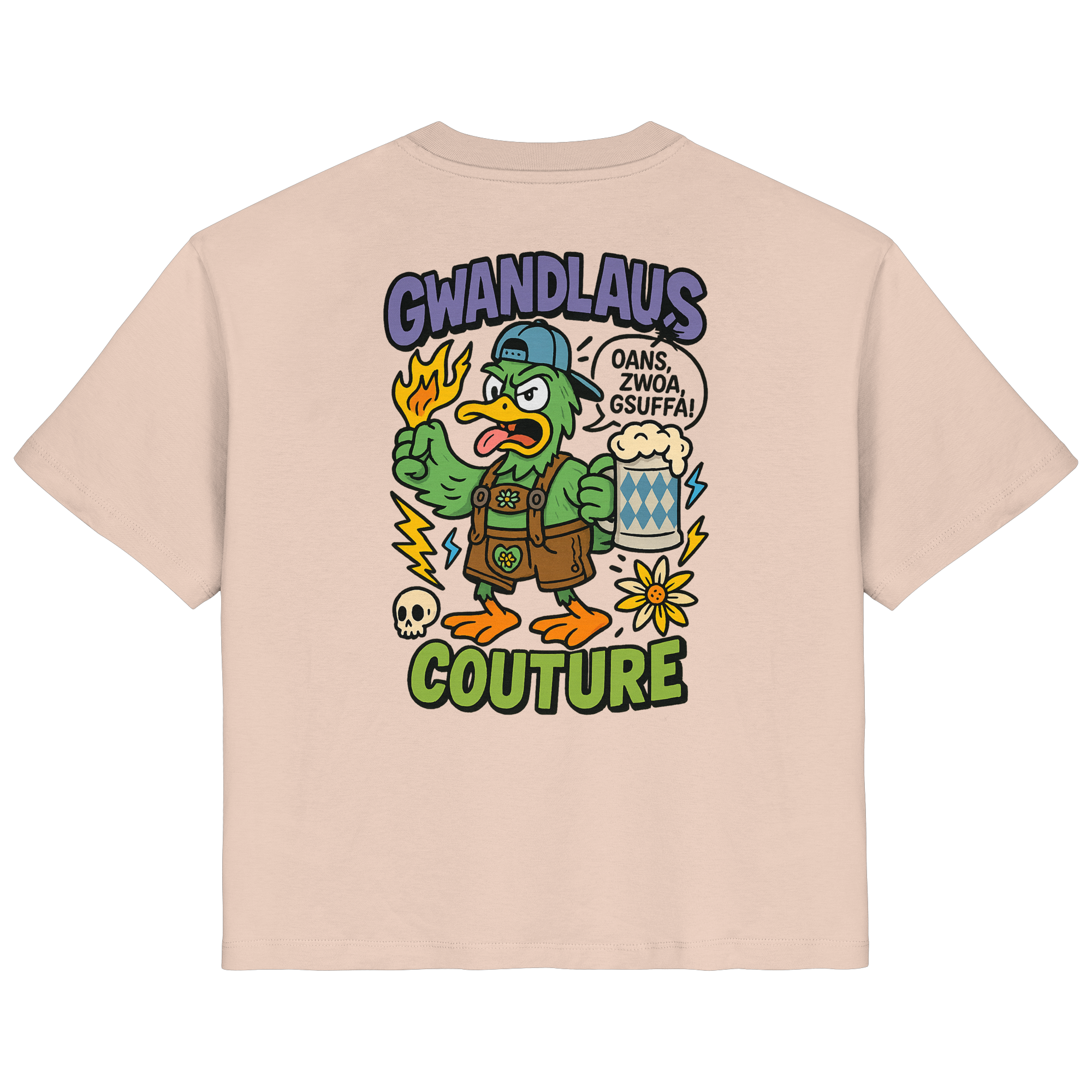 Ente süßsauer - Ladies Organic Shirt