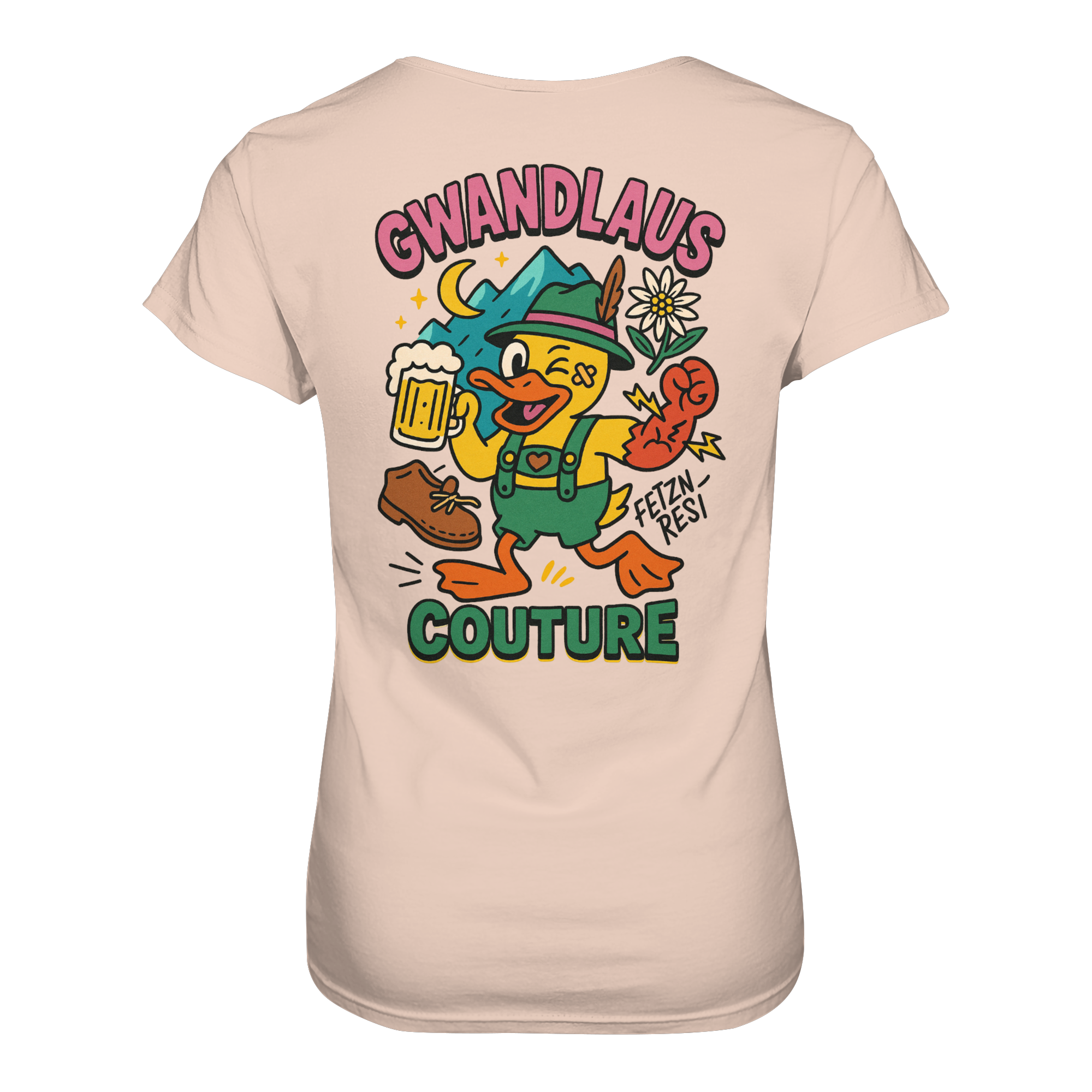 Crazy Duck - Ladies Organic Shirt