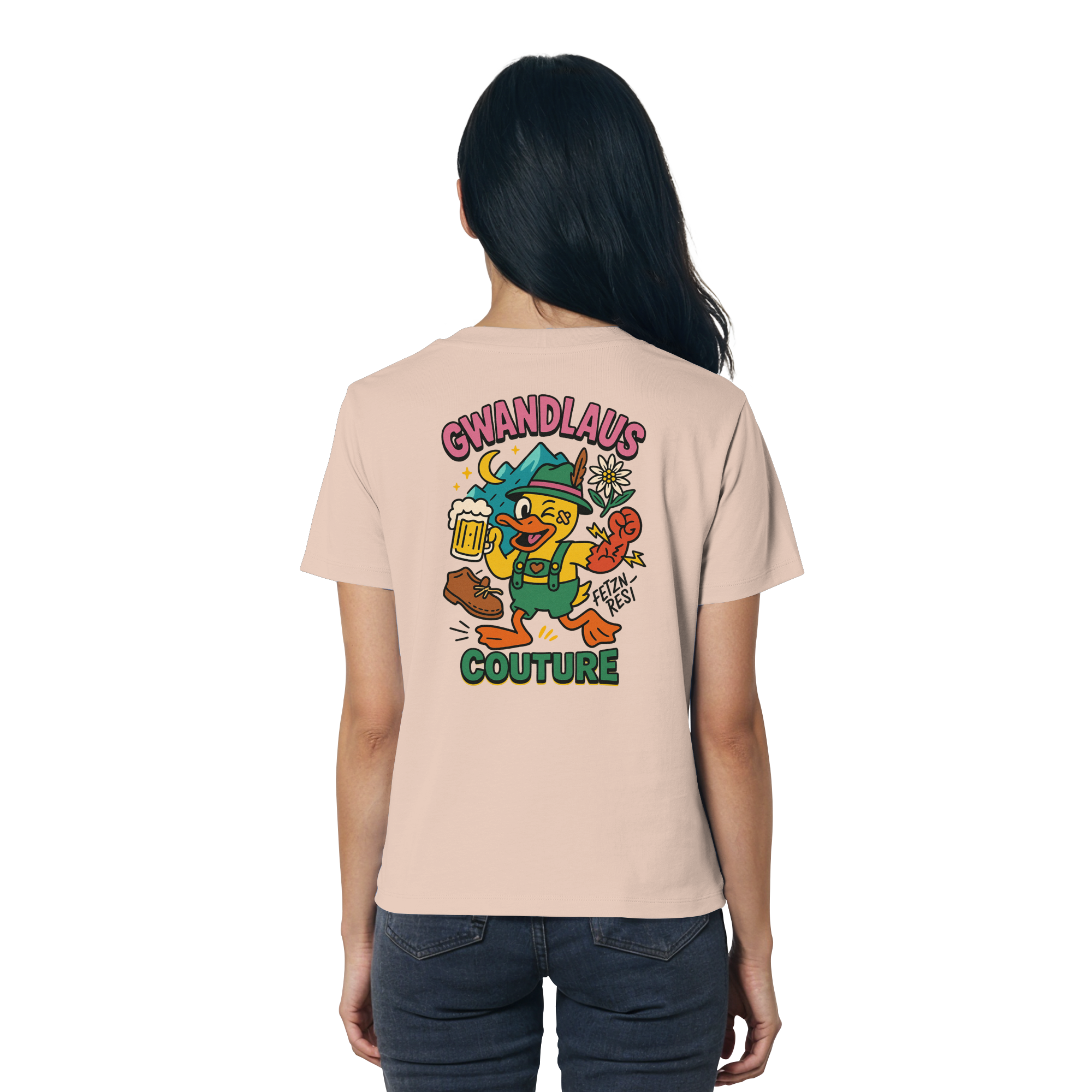 Crazy Duck - Ladies Organic Shirt