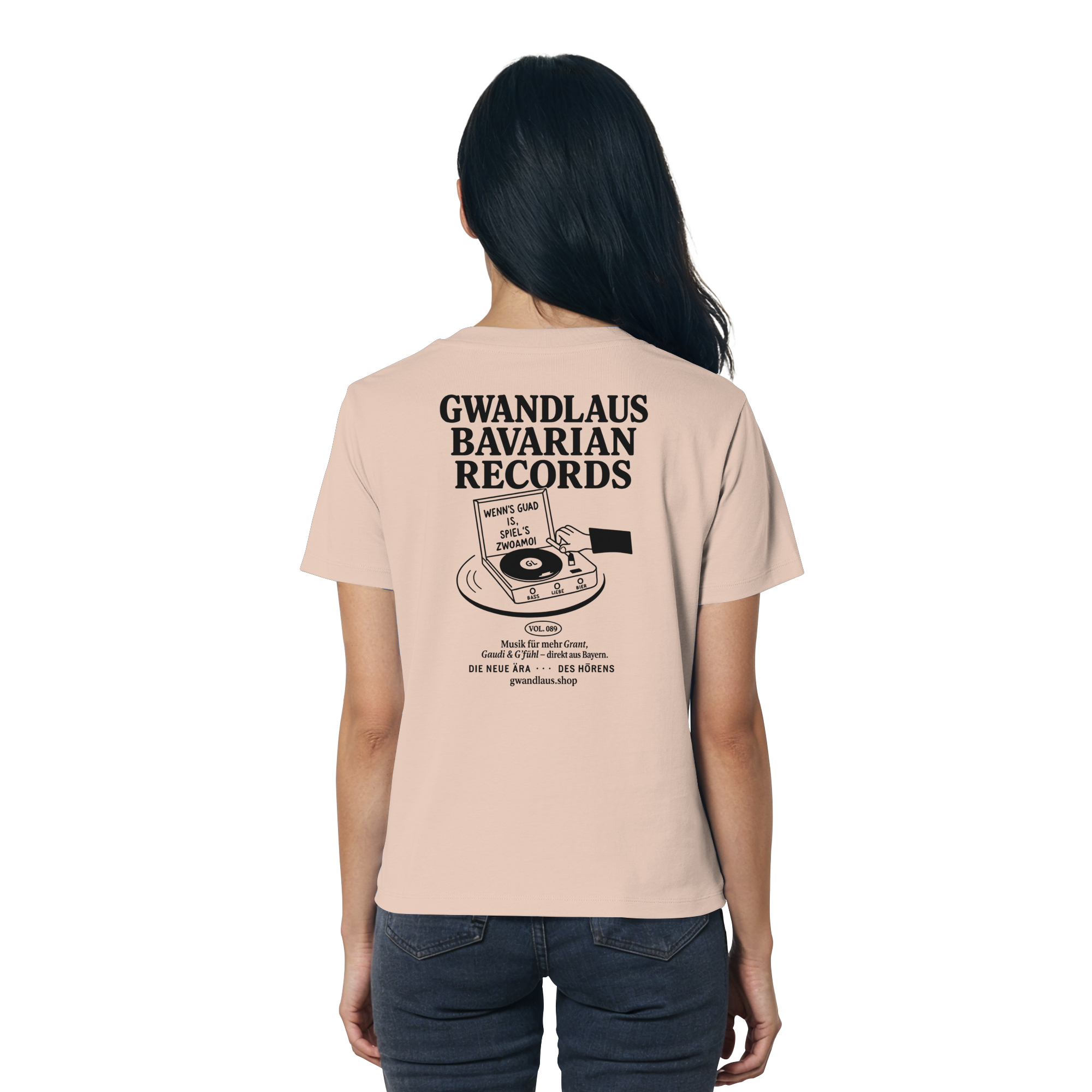 Bavarian Records  - Ladies Organic Shirt