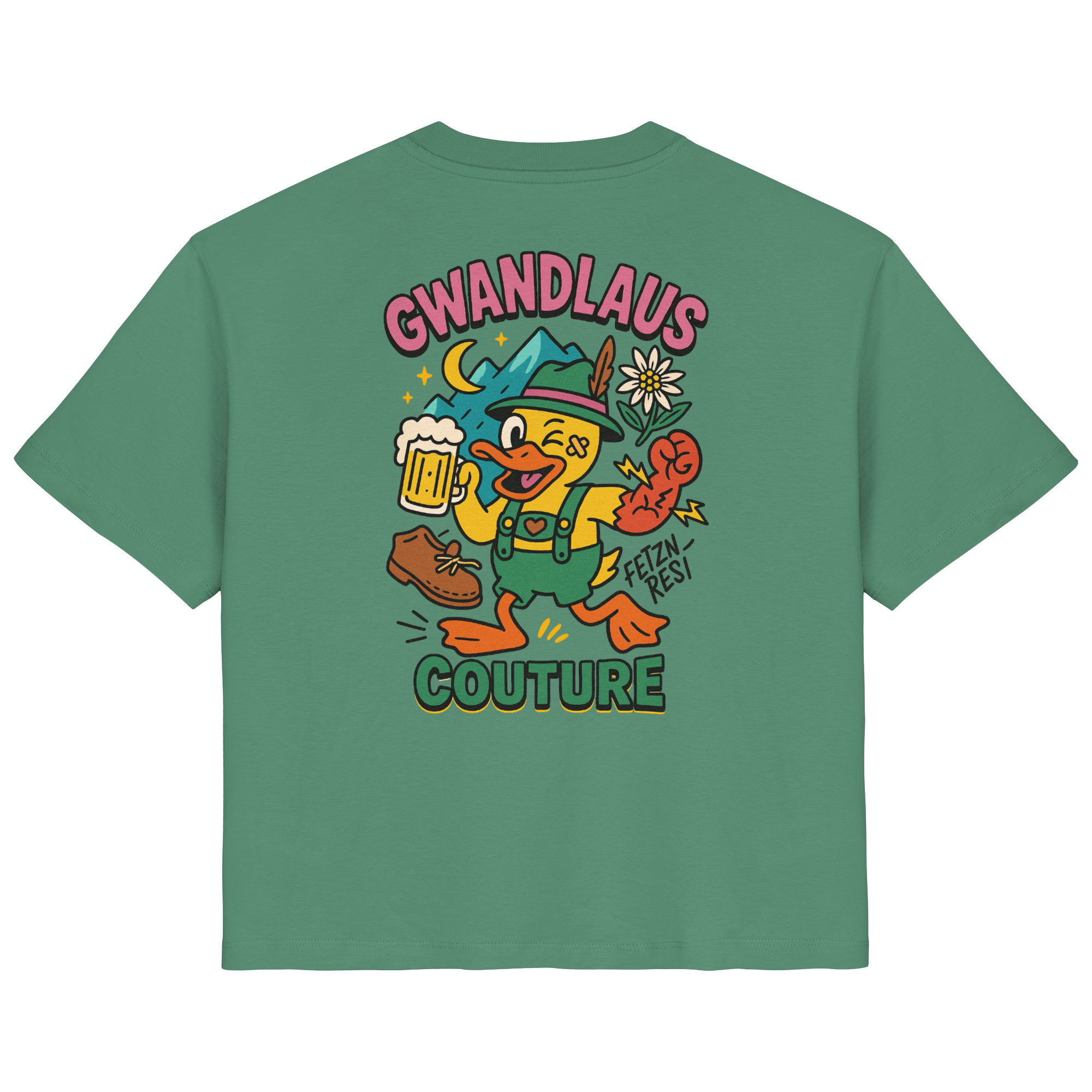 Crazy Duck - Ladies Organic Shirt