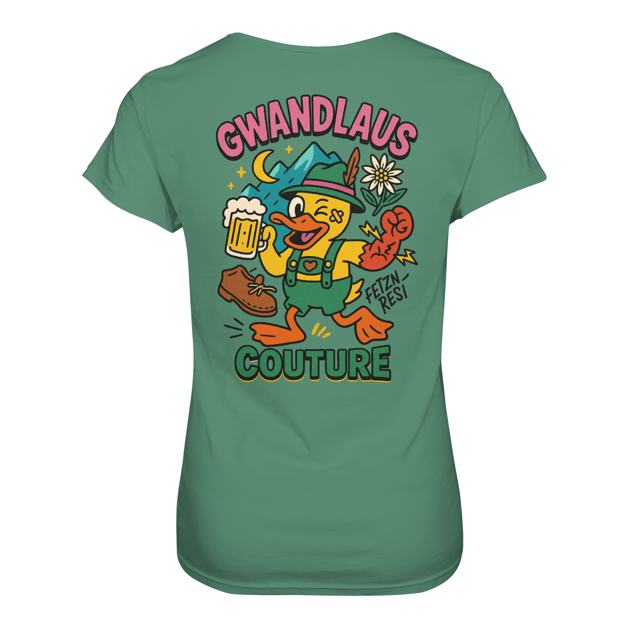 Crazy Duck - Ladies Organic Shirt