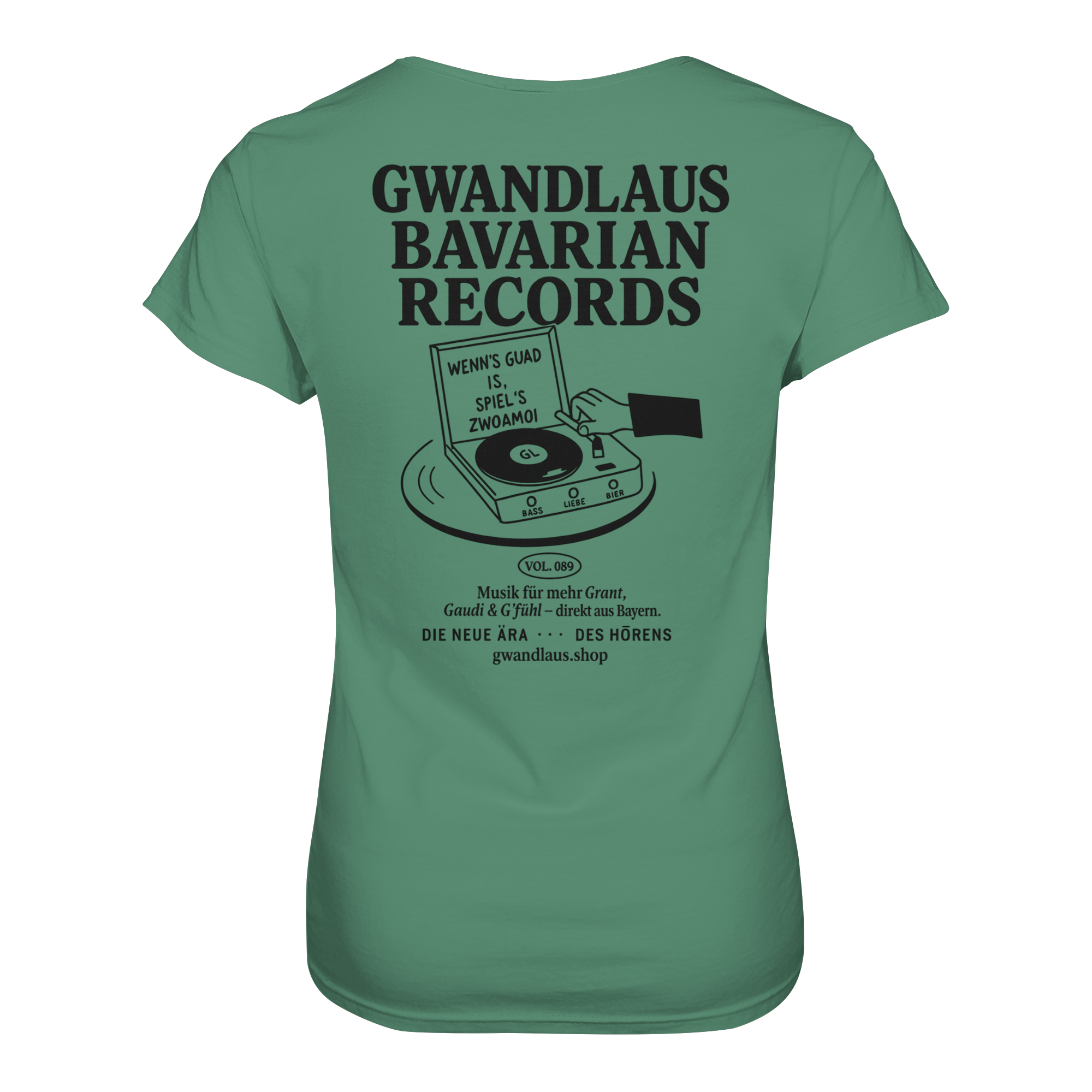 Bavarian Records  - Ladies Organic Shirt
