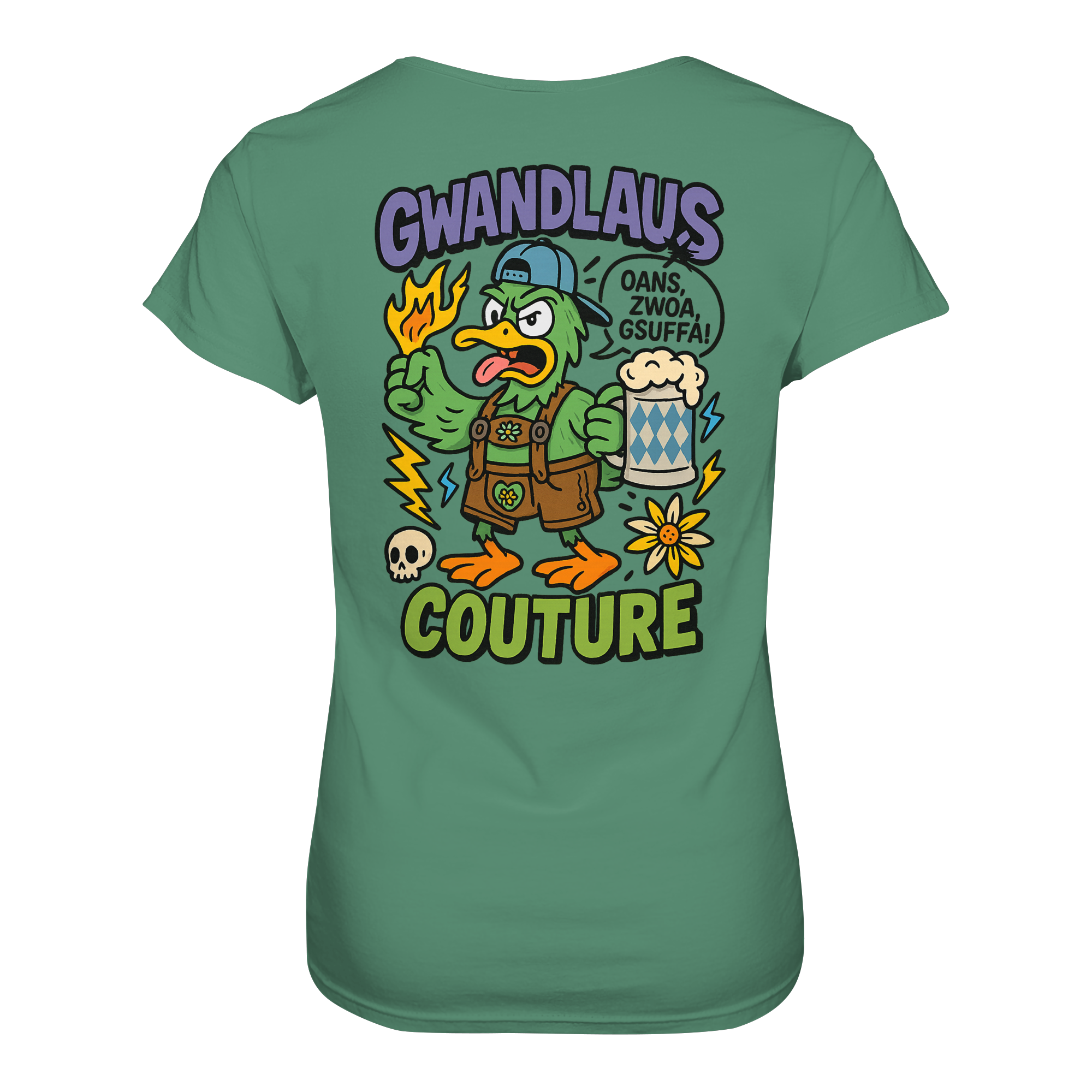 Ente süßsauer - Ladies Organic Shirt