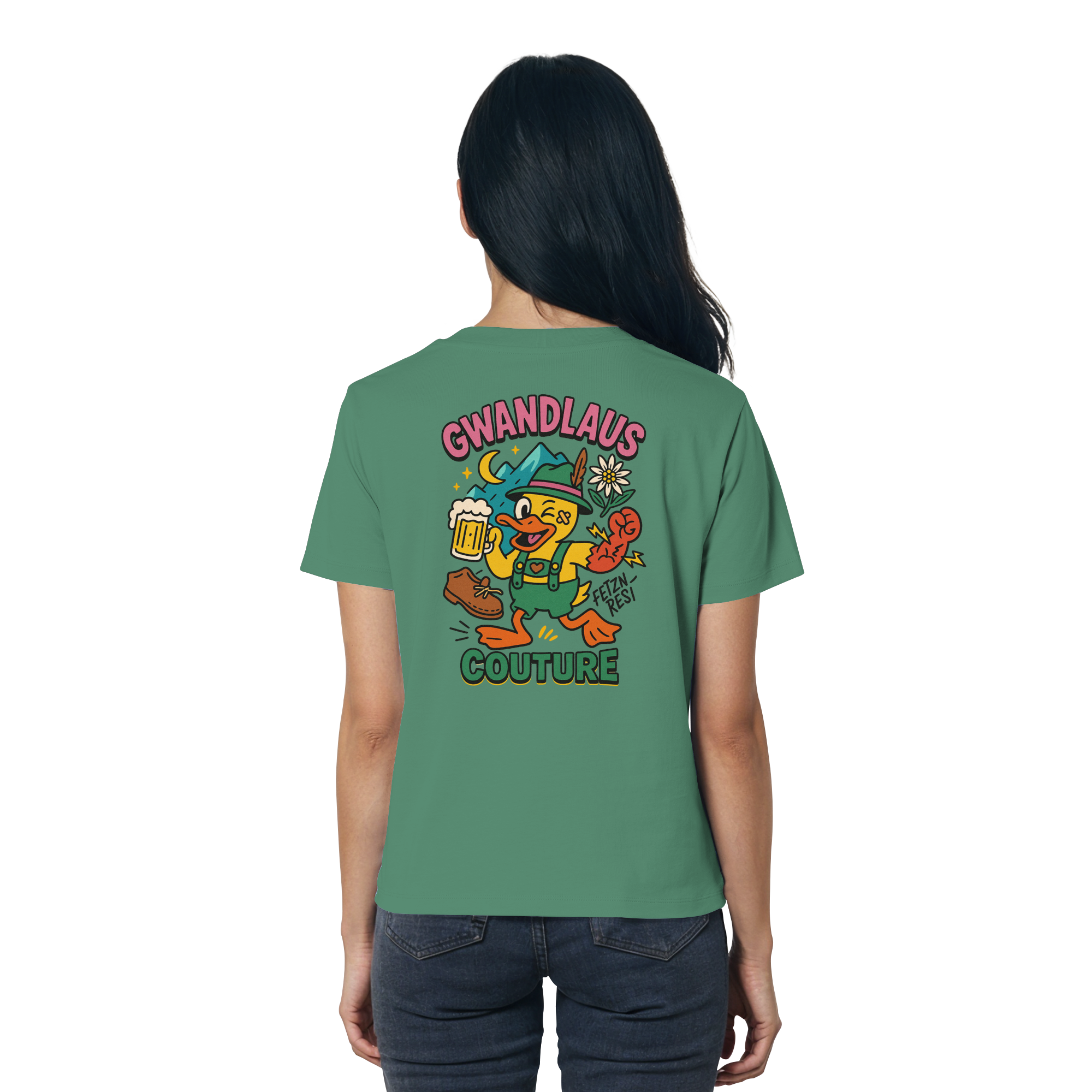 Crazy Duck - Ladies Organic Shirt