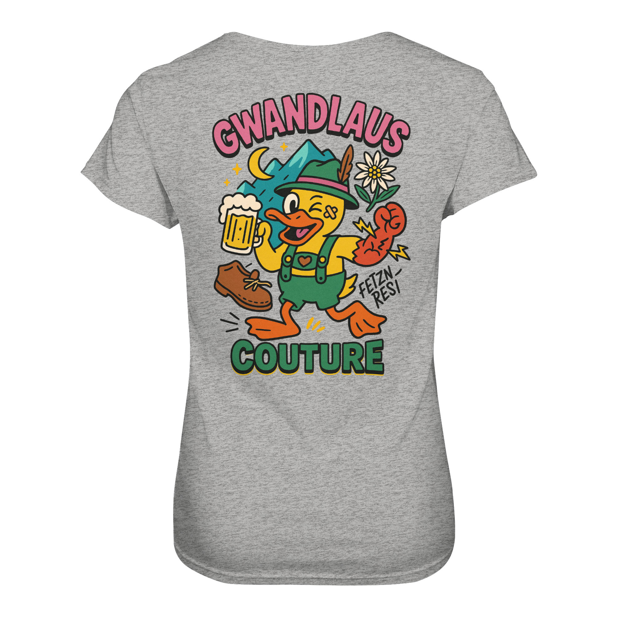 Crazy Duck - Ladies Organic Shirt