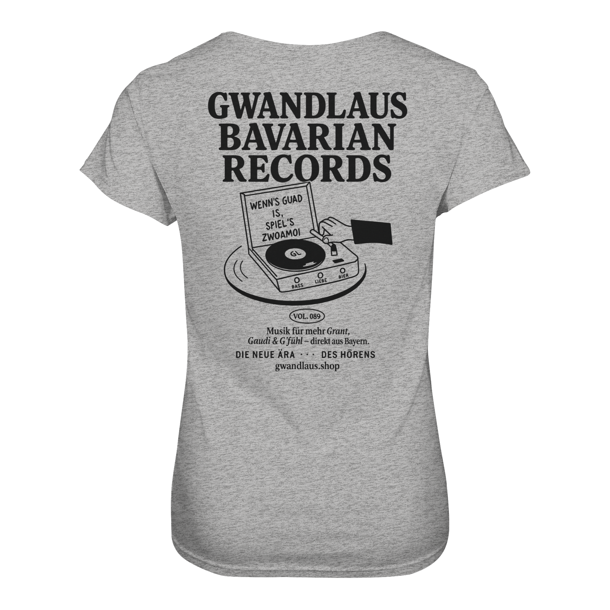 Bavarian Records  - Ladies Organic Shirt